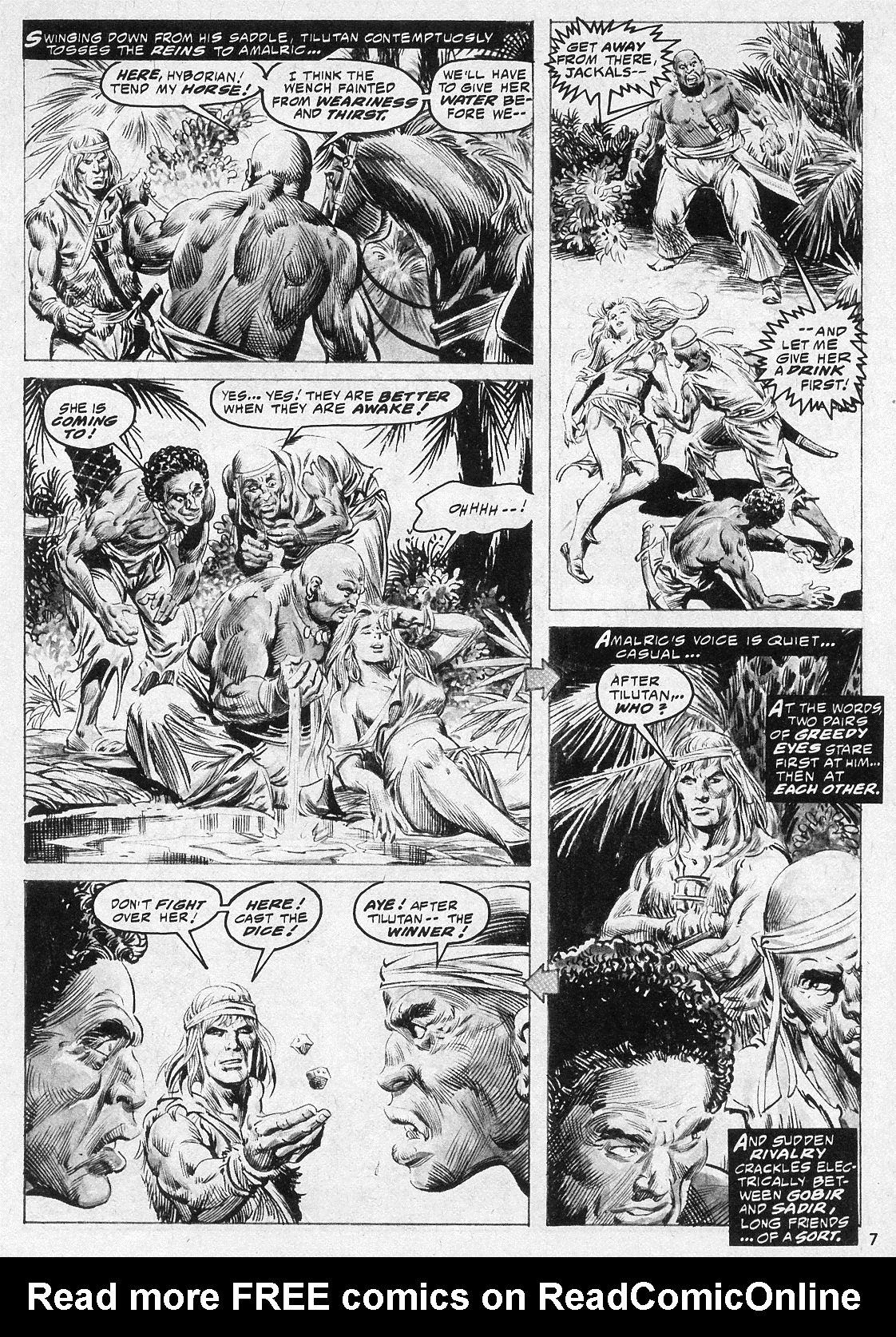 The Savage Sword Of Conan Issue #21 #22 - English 7