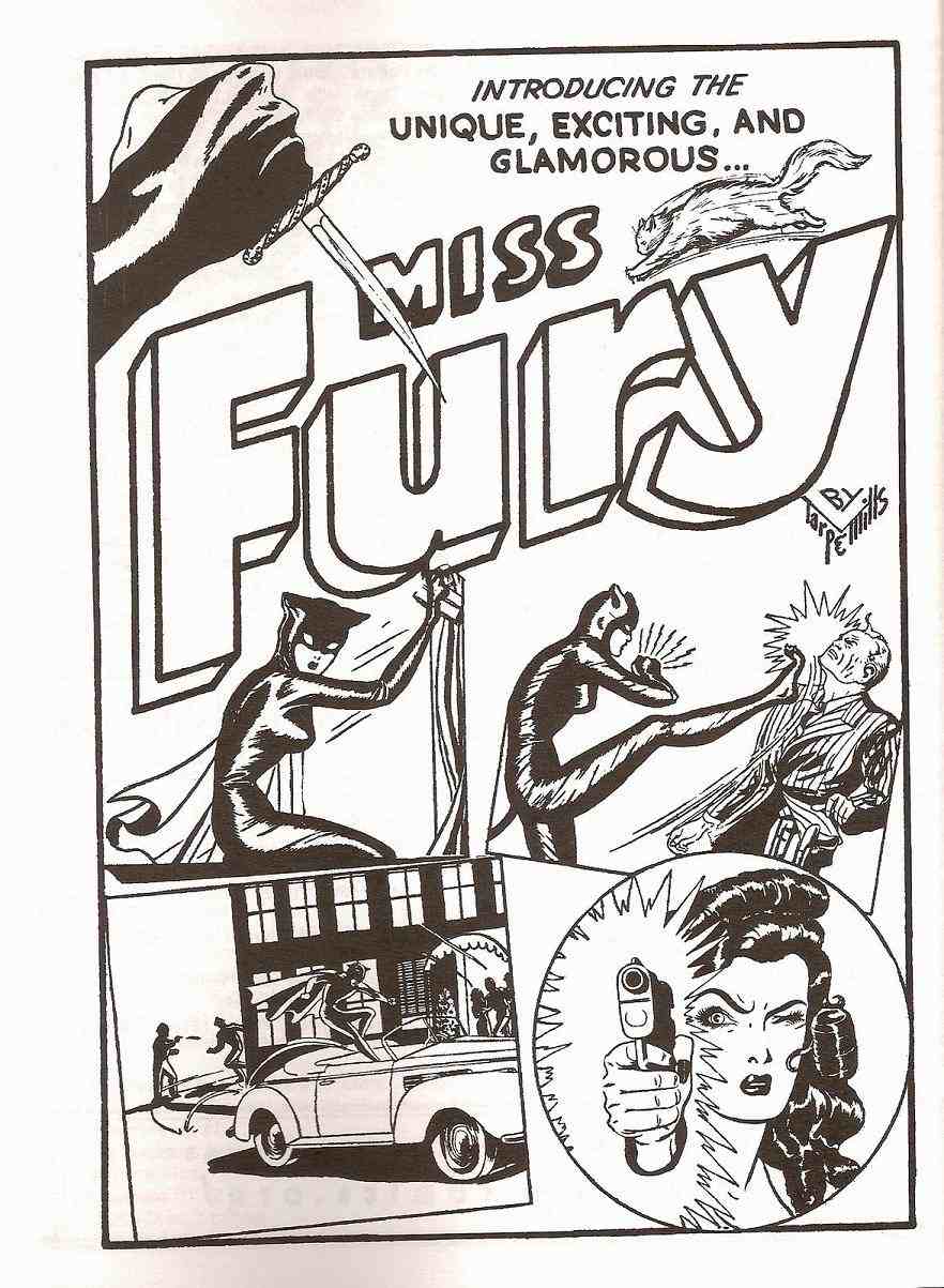 Read online Miss Fury (1942) comic -  Issue #1 - 2