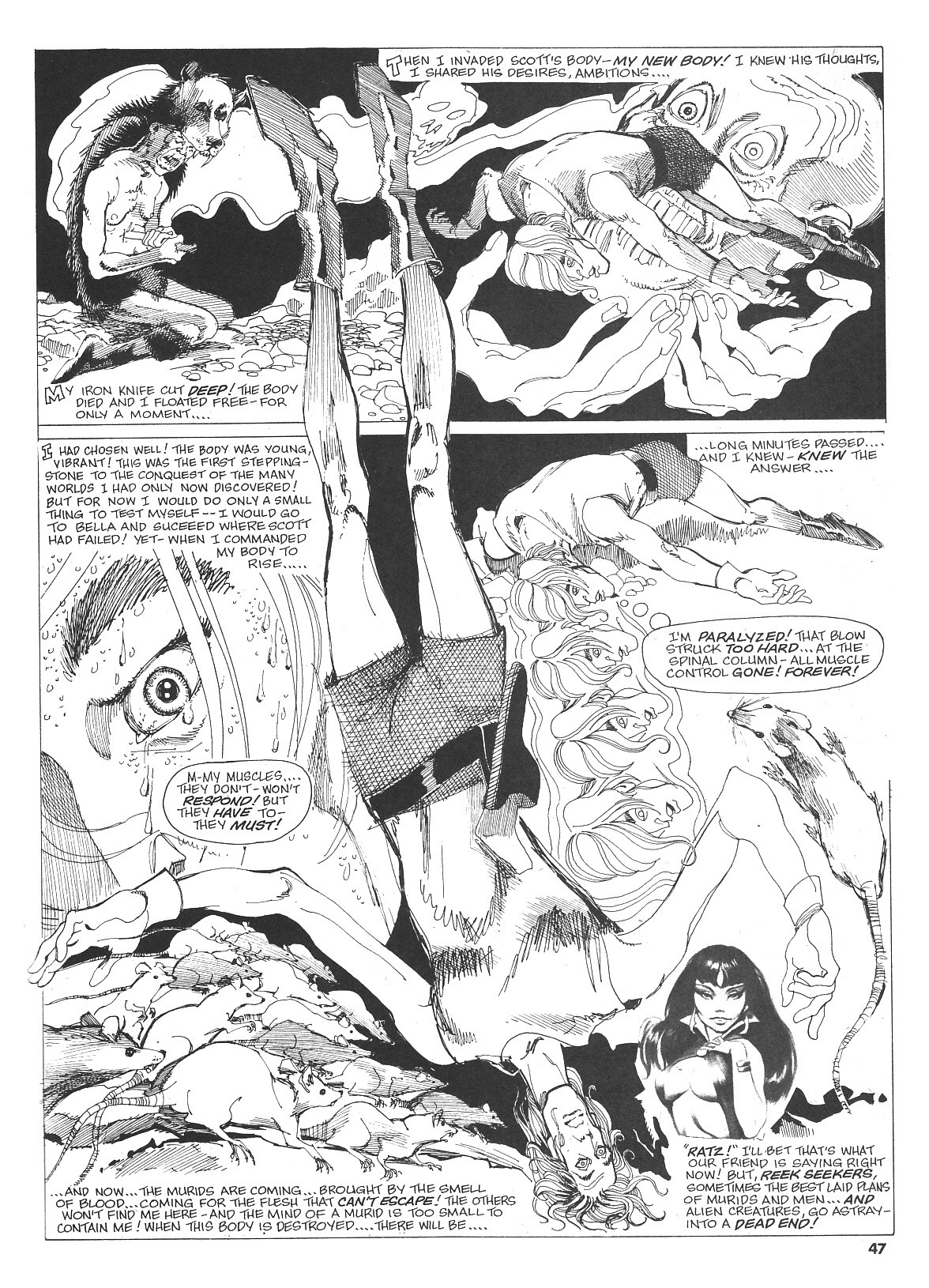 Read online Vampirella (1969) comic -  Issue #19 - 47