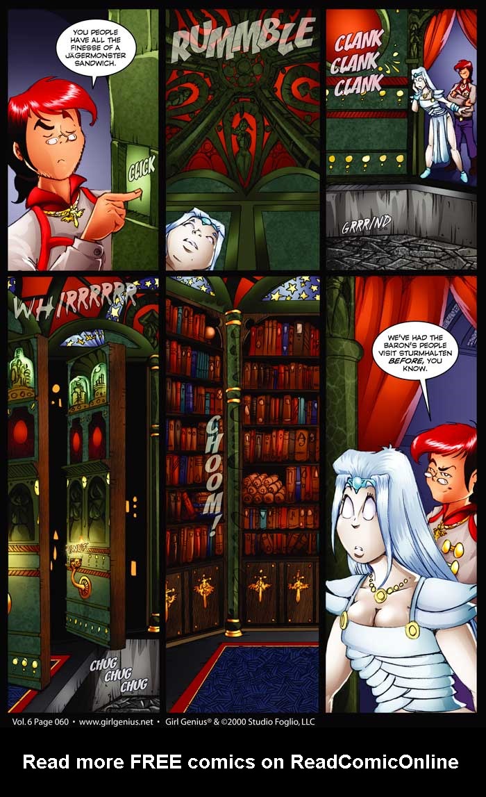 Read online Girl Genius (2002) comic -  Issue #6 - 61