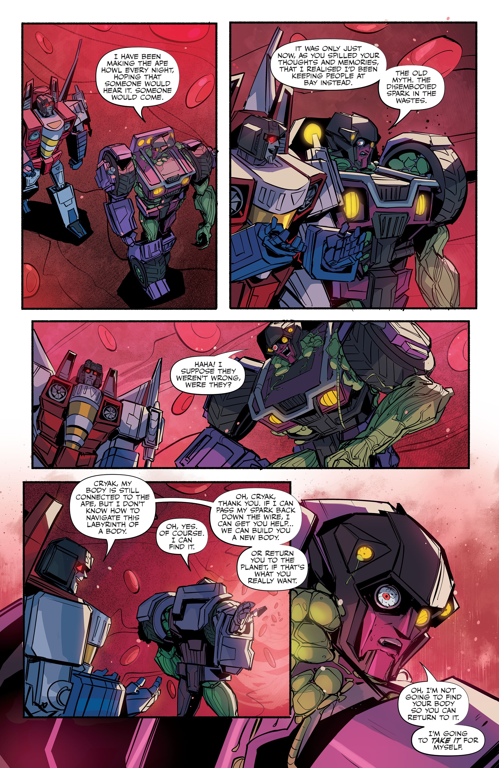 Read online Transformers: Halloween Special comic -  Issue # Full - 24