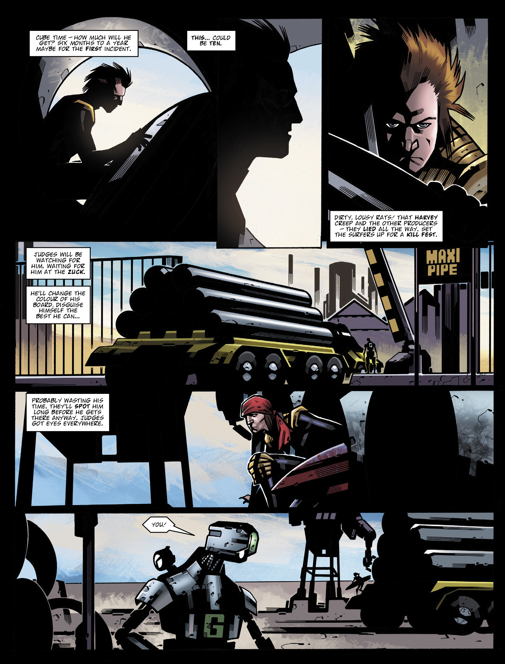 Read online Judge Dredd Megazine (Vol. 5) comic -  Issue #444 - 56