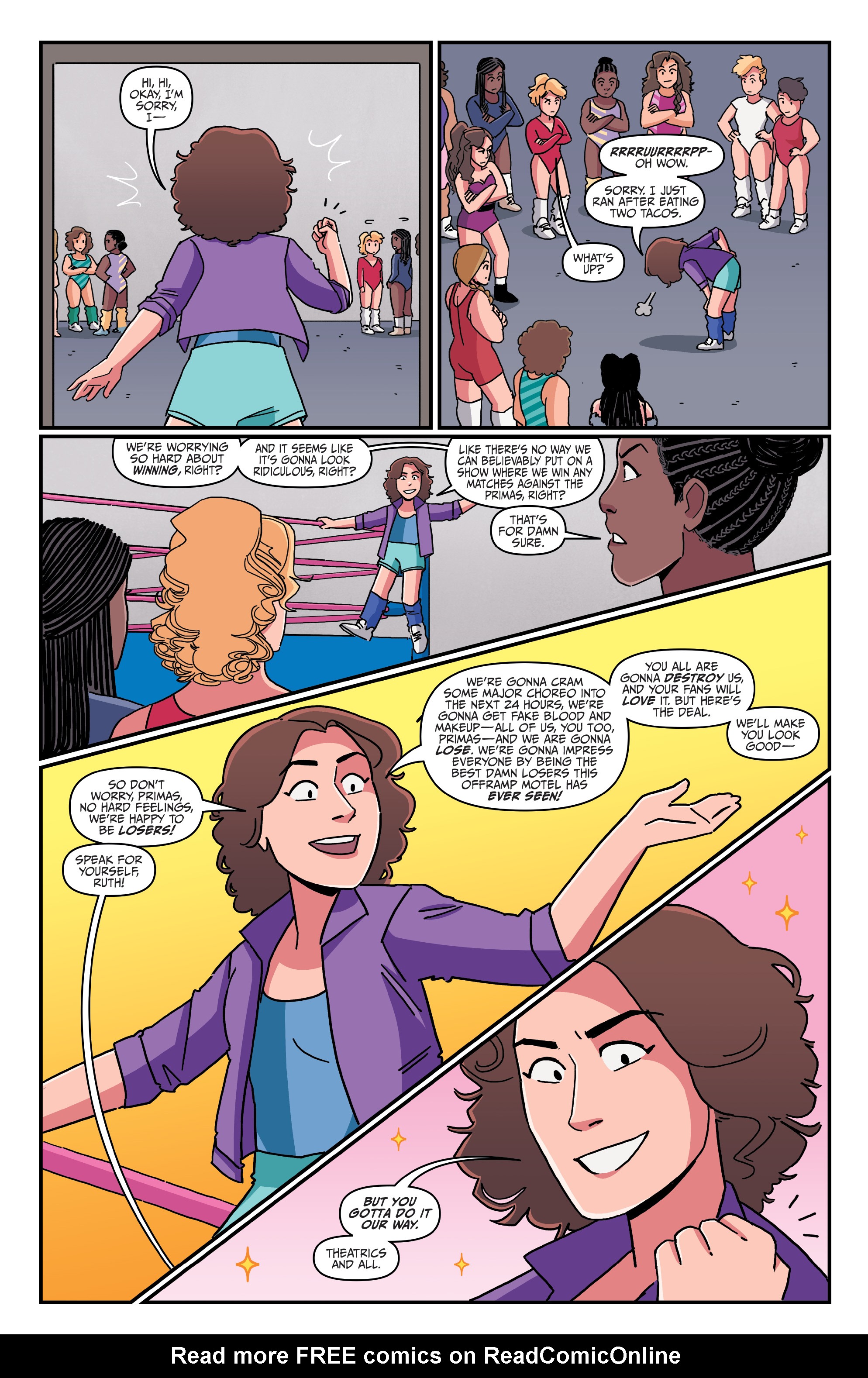 Read online GLOW comic -  Issue #3 - 21