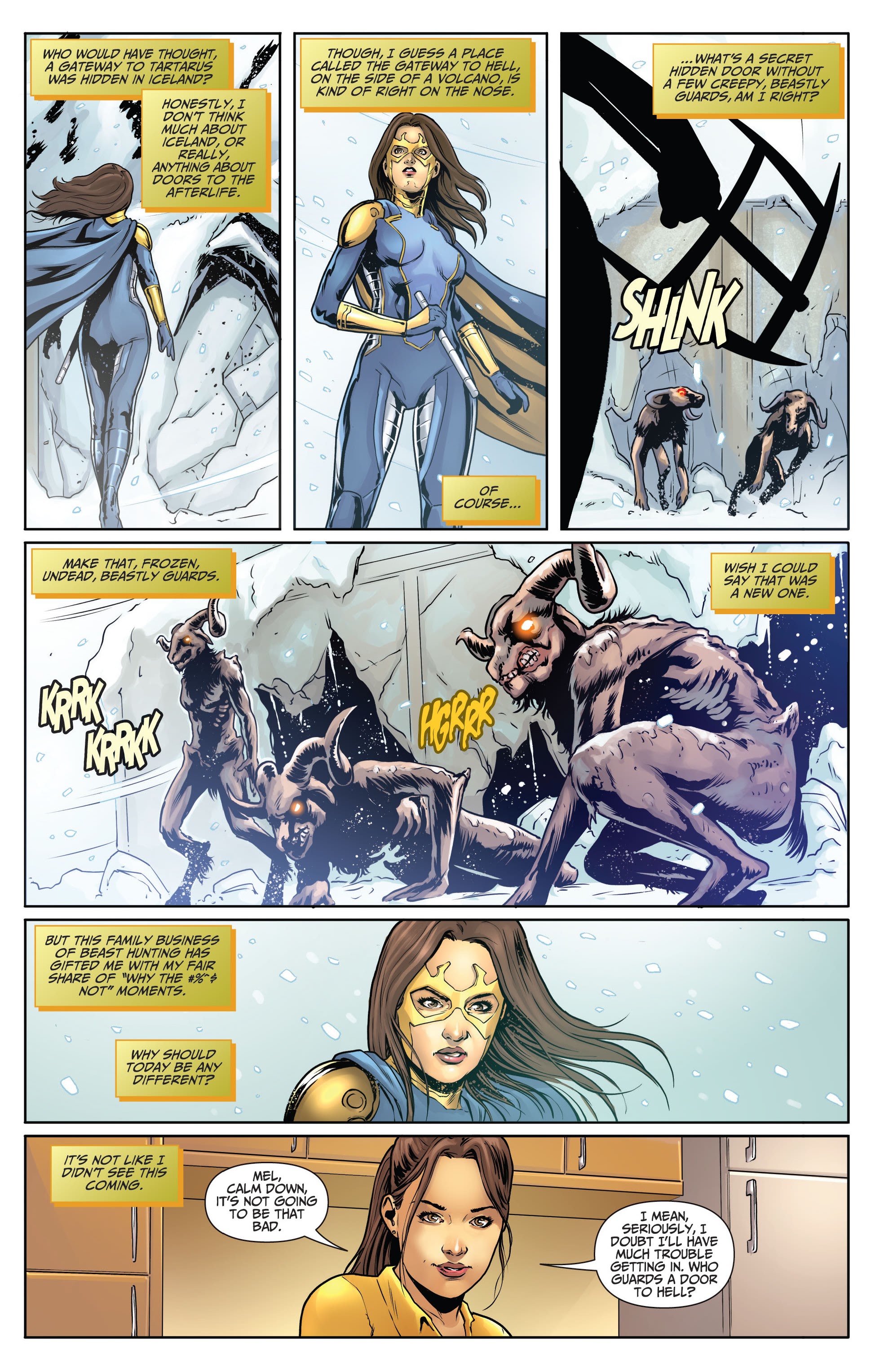 Read online Belle: War of the Giants comic -  Issue # Full - 8