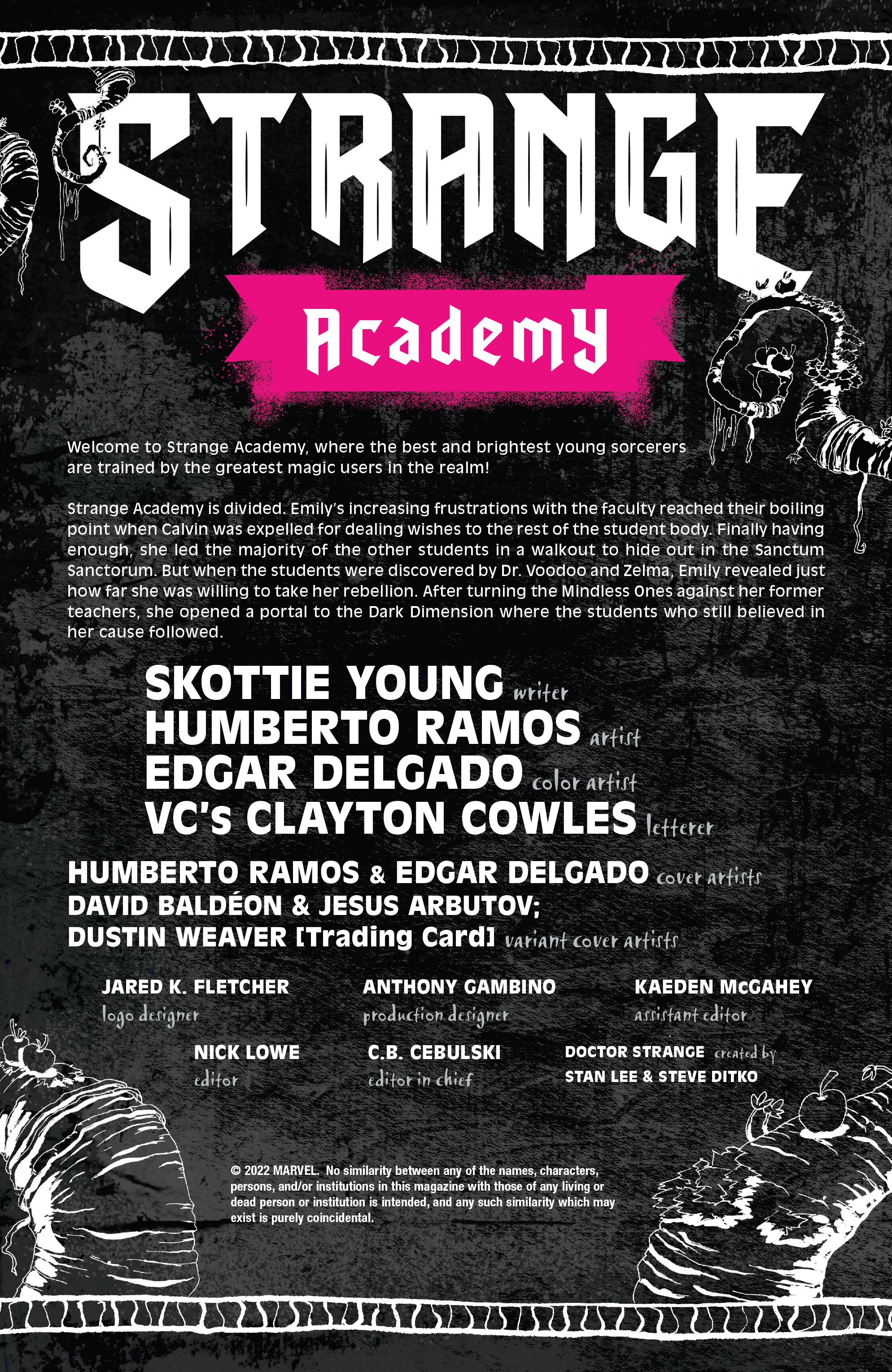 Read online Strange Academy: Finals comic -  Issue #2 - 2