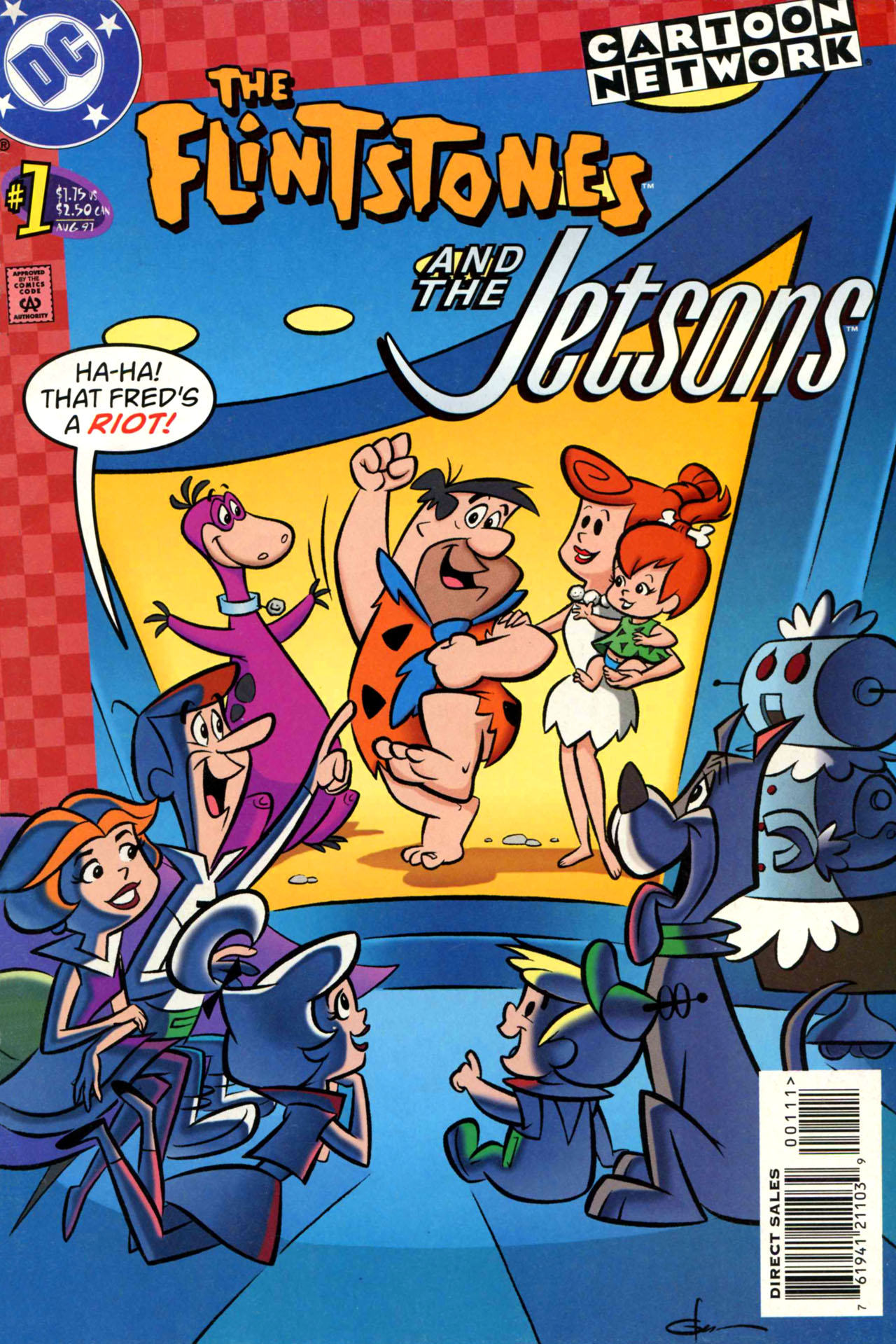 Read online The Flintstones and the Jetsons comic -  Issue #1 - 1