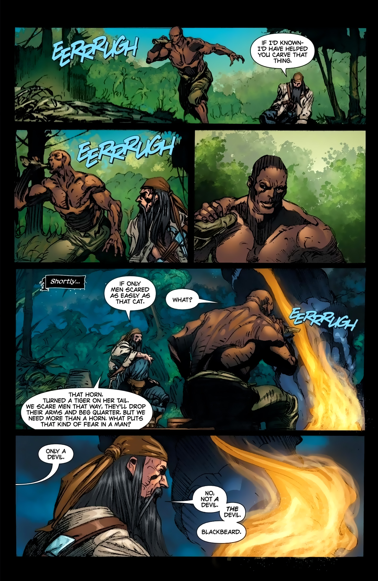 Read online Blackbeard: Legend of the Pyrate King comic -  Issue #4 - 19