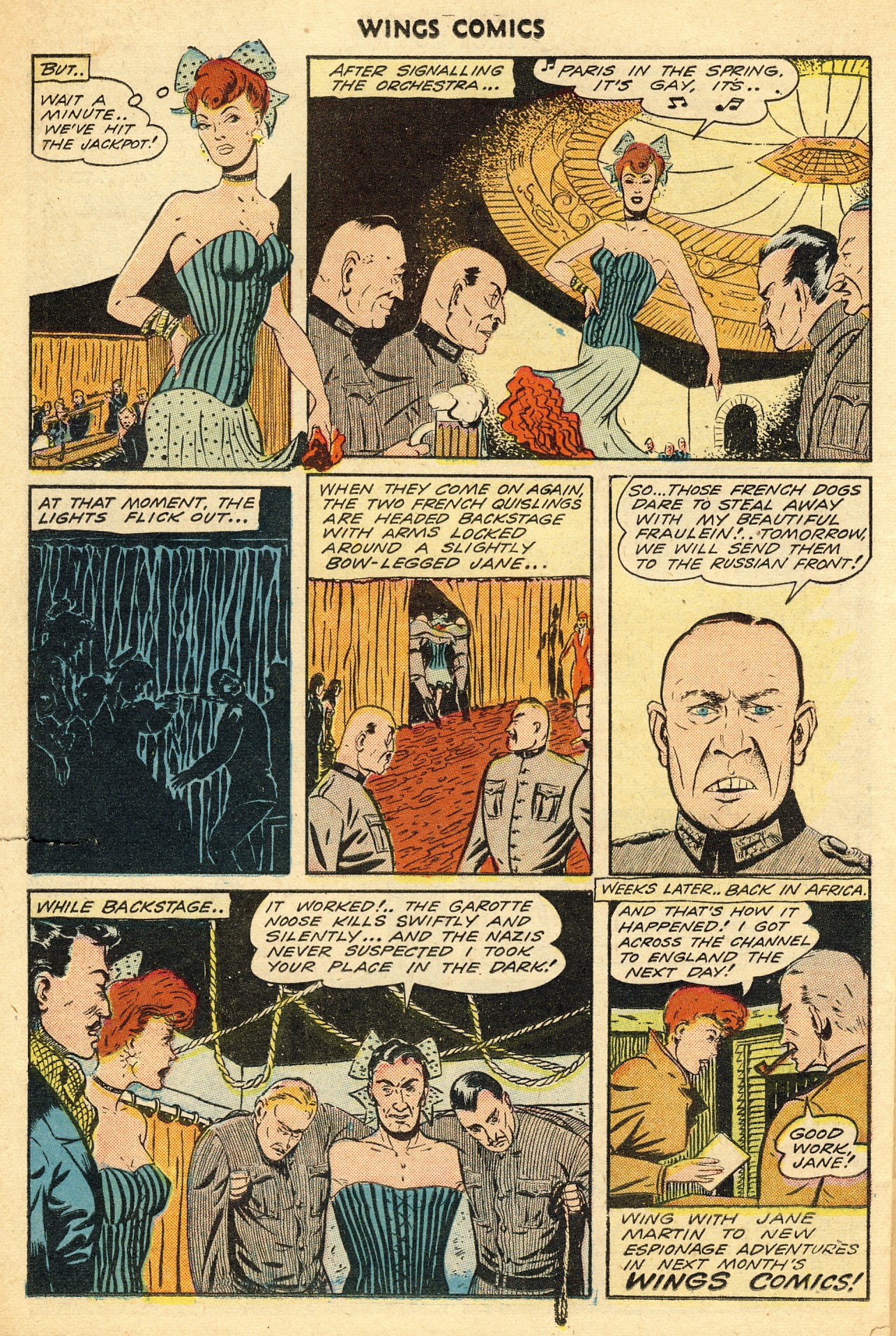 Read online Wings Comics comic -  Issue #46 - 38