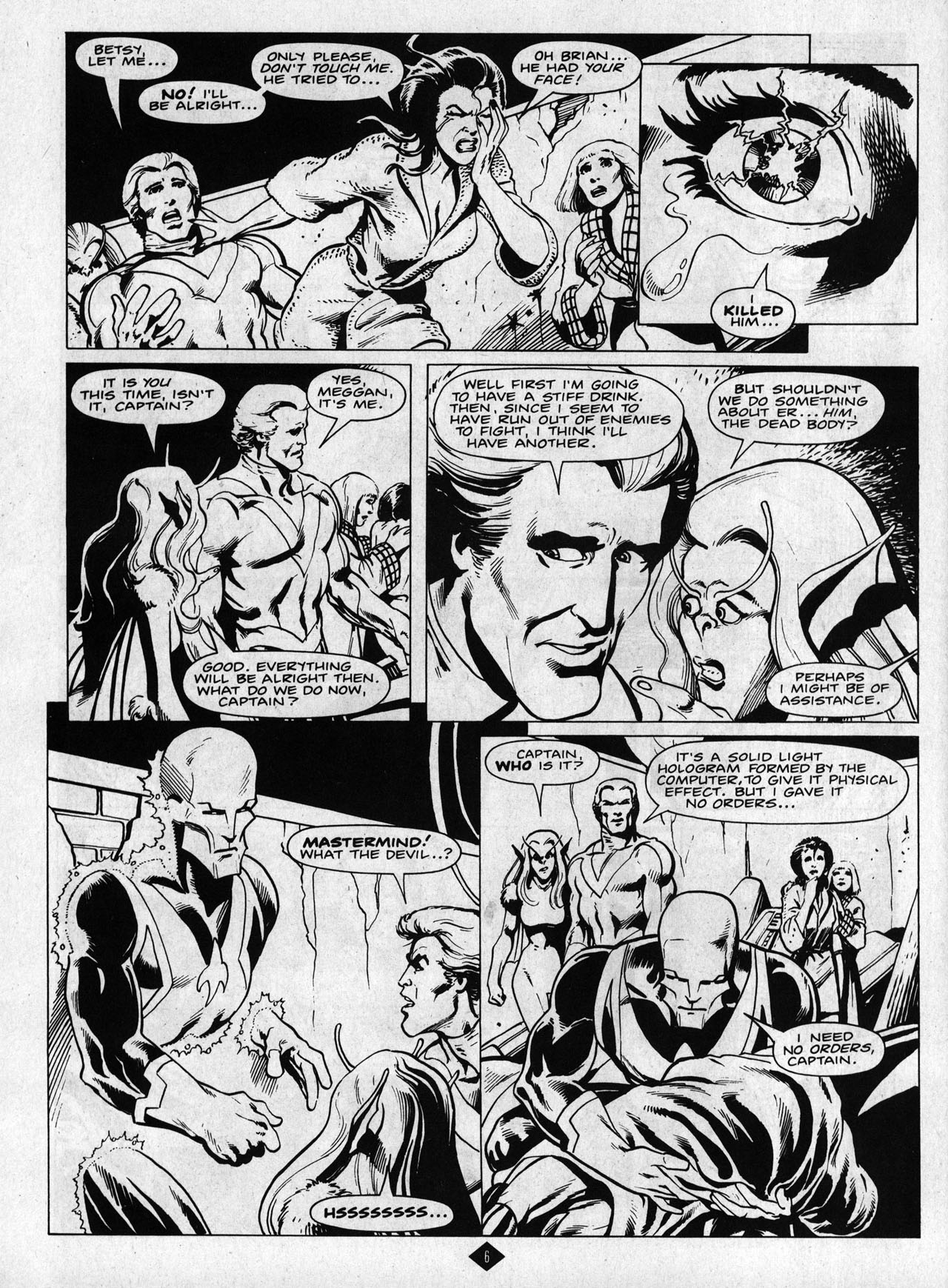 Read online Captain Britain (1985) comic -  Issue #7 - 6