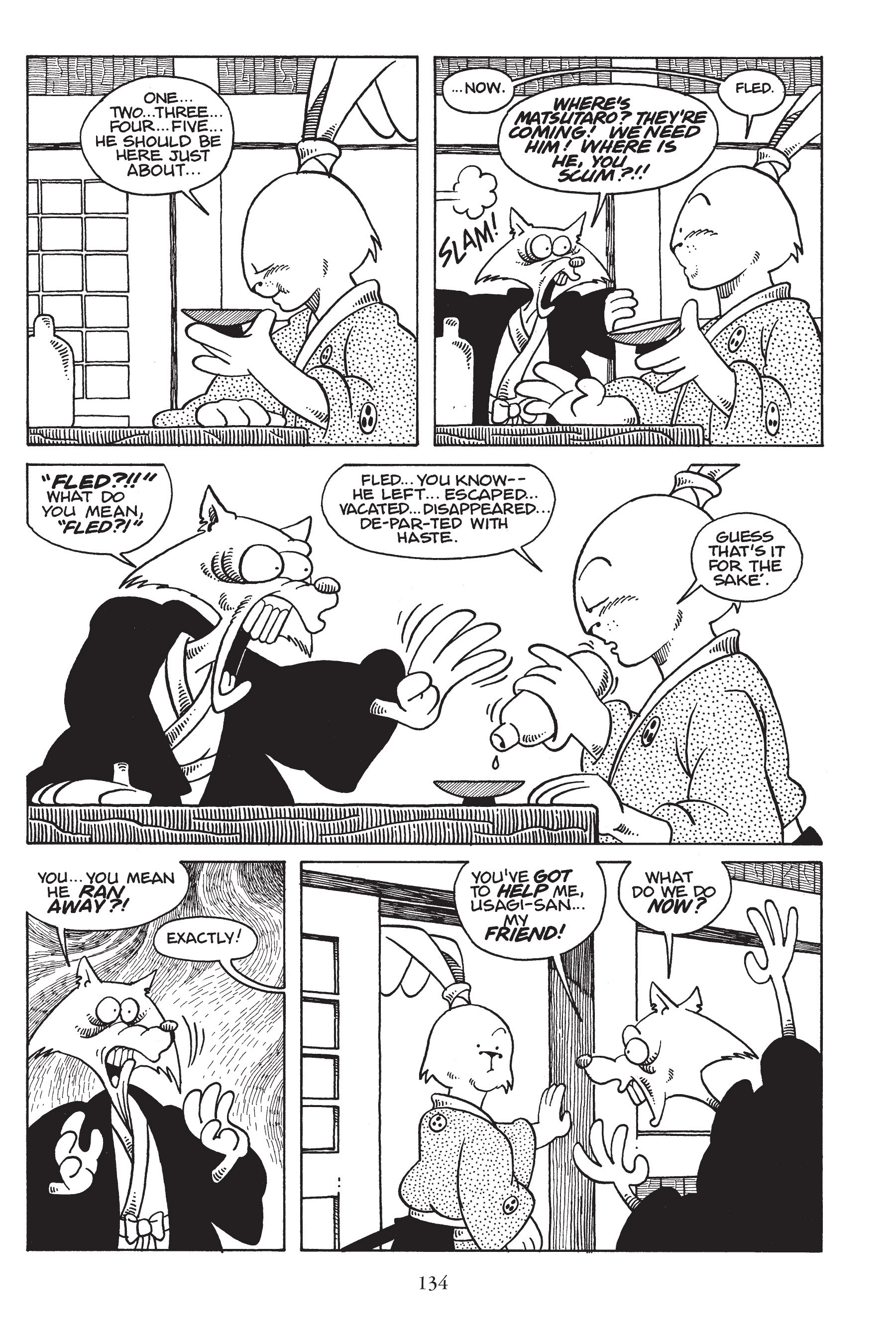 Read online Usagi Yojimbo (1987) comic -  Issue # _TPB 2 - 134