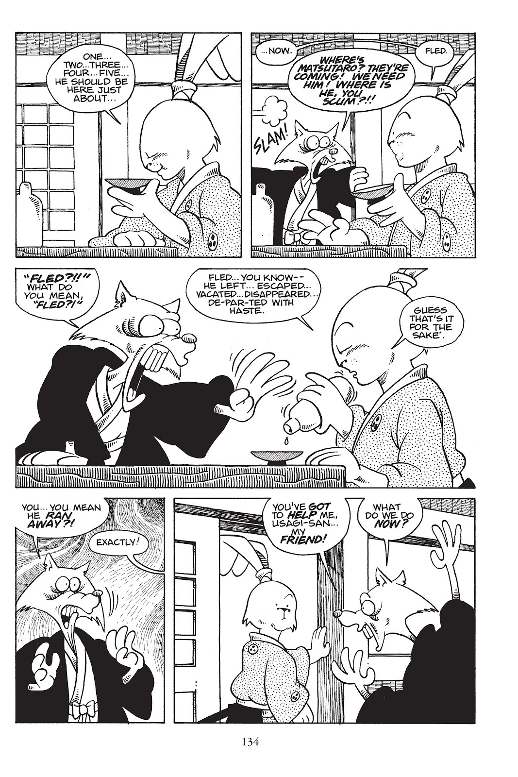 Usagi Yojimbo (1987) issue TPB 2 - Page 134