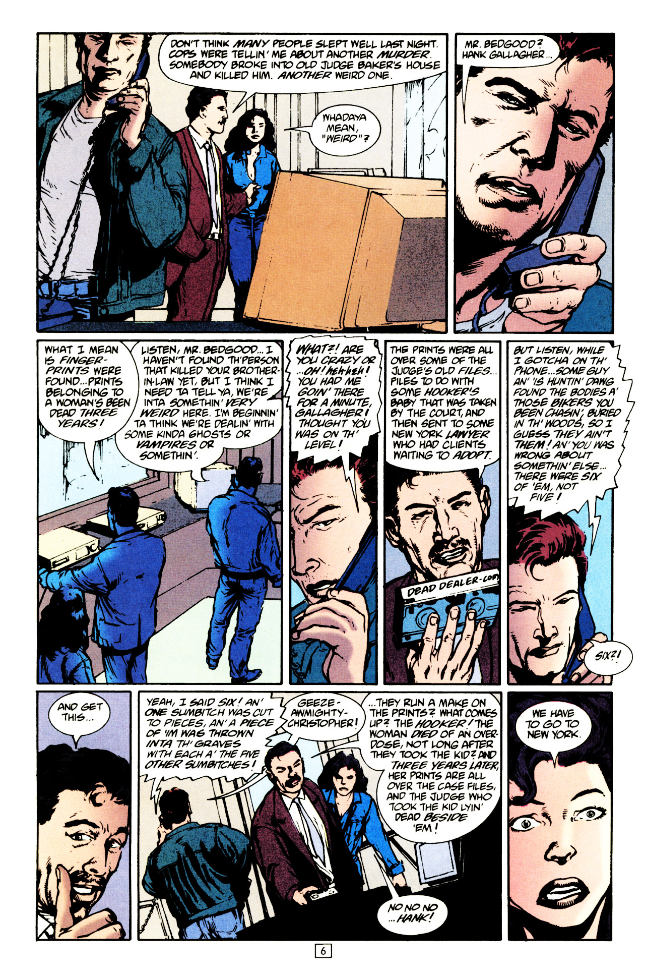 Read online Vamps comic -  Issue #4 - 7