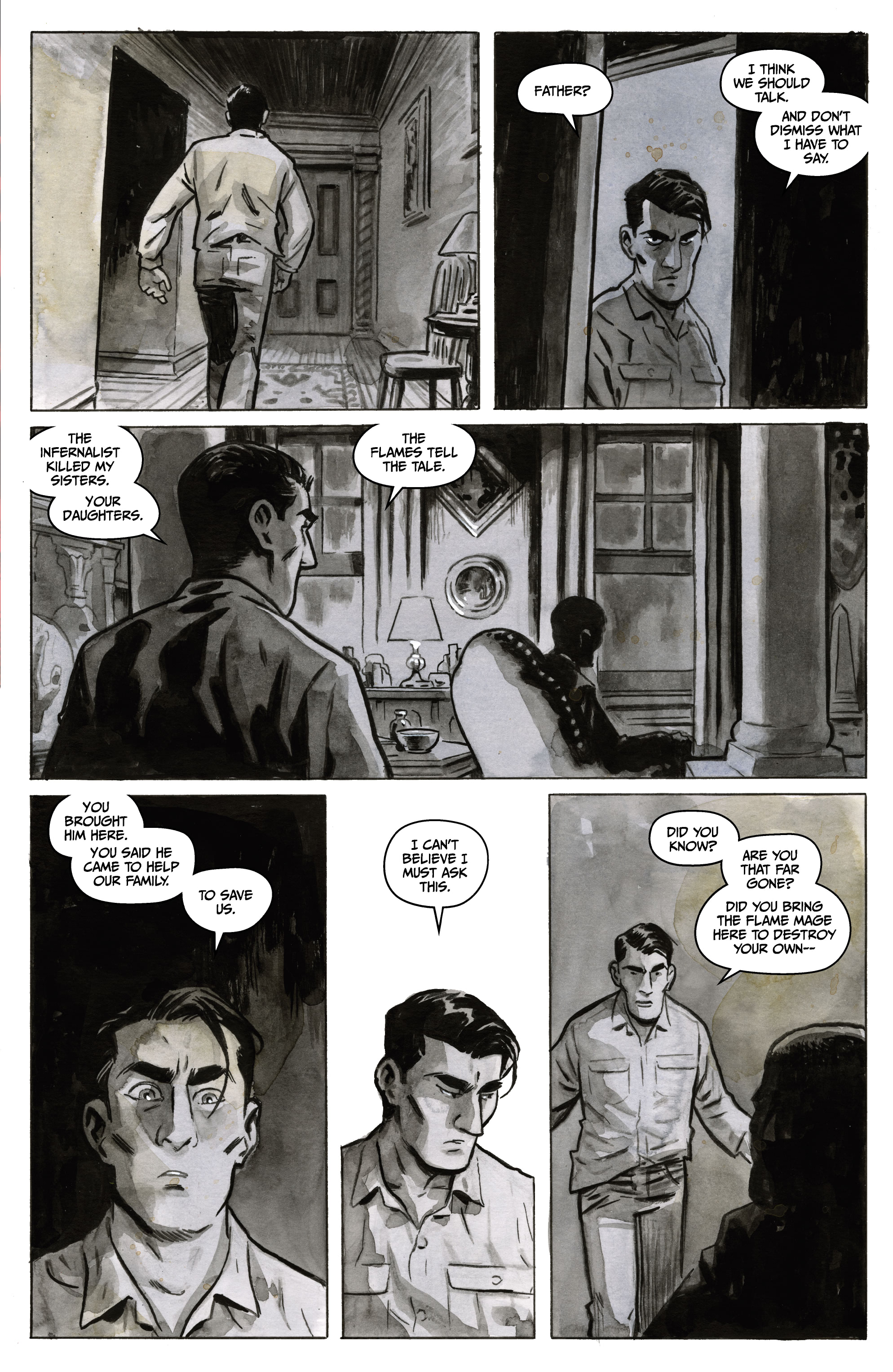 Read online Manor Black: Fire in the Blood comic -  Issue #3 - 21