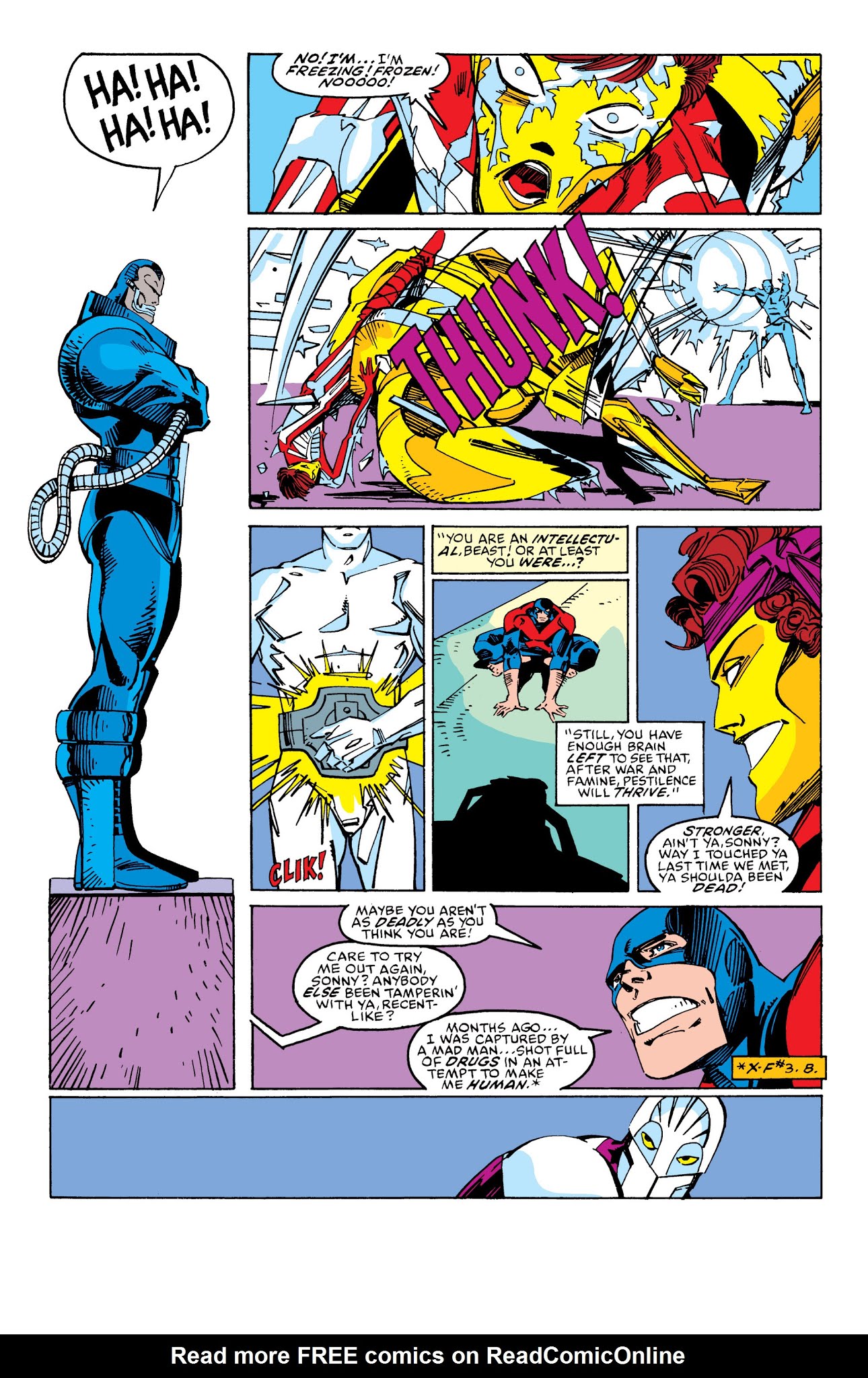 Read online X-Men: Fall of the Mutants comic -  Issue # TPB 2 (Part 3) - 3