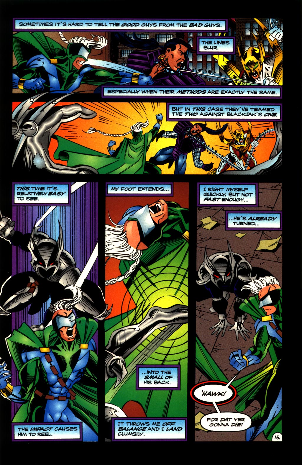 ShadowHawk issue 10 - Page 18