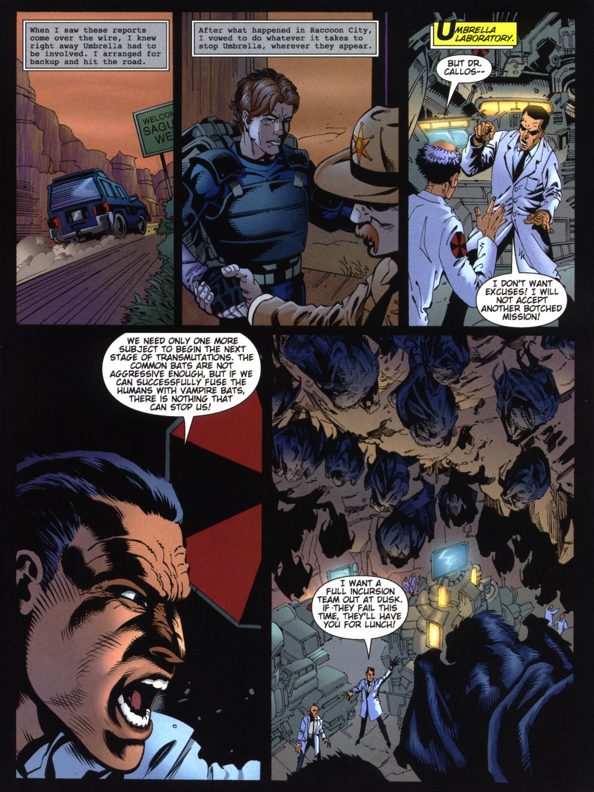 Read online Resident Evil (1998) comic -  Issue #4 - 11
