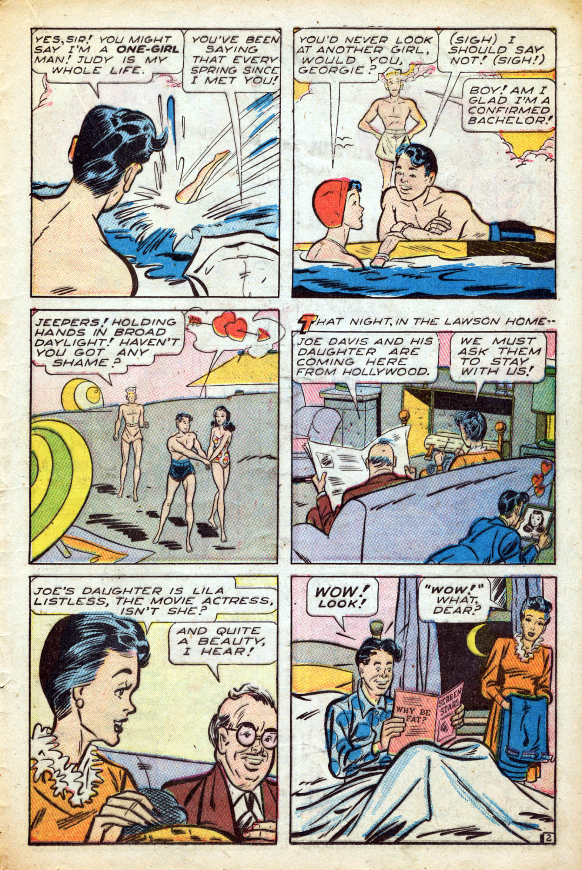 Read online Willie Comics (1946) comic -  Issue #5 - 36
