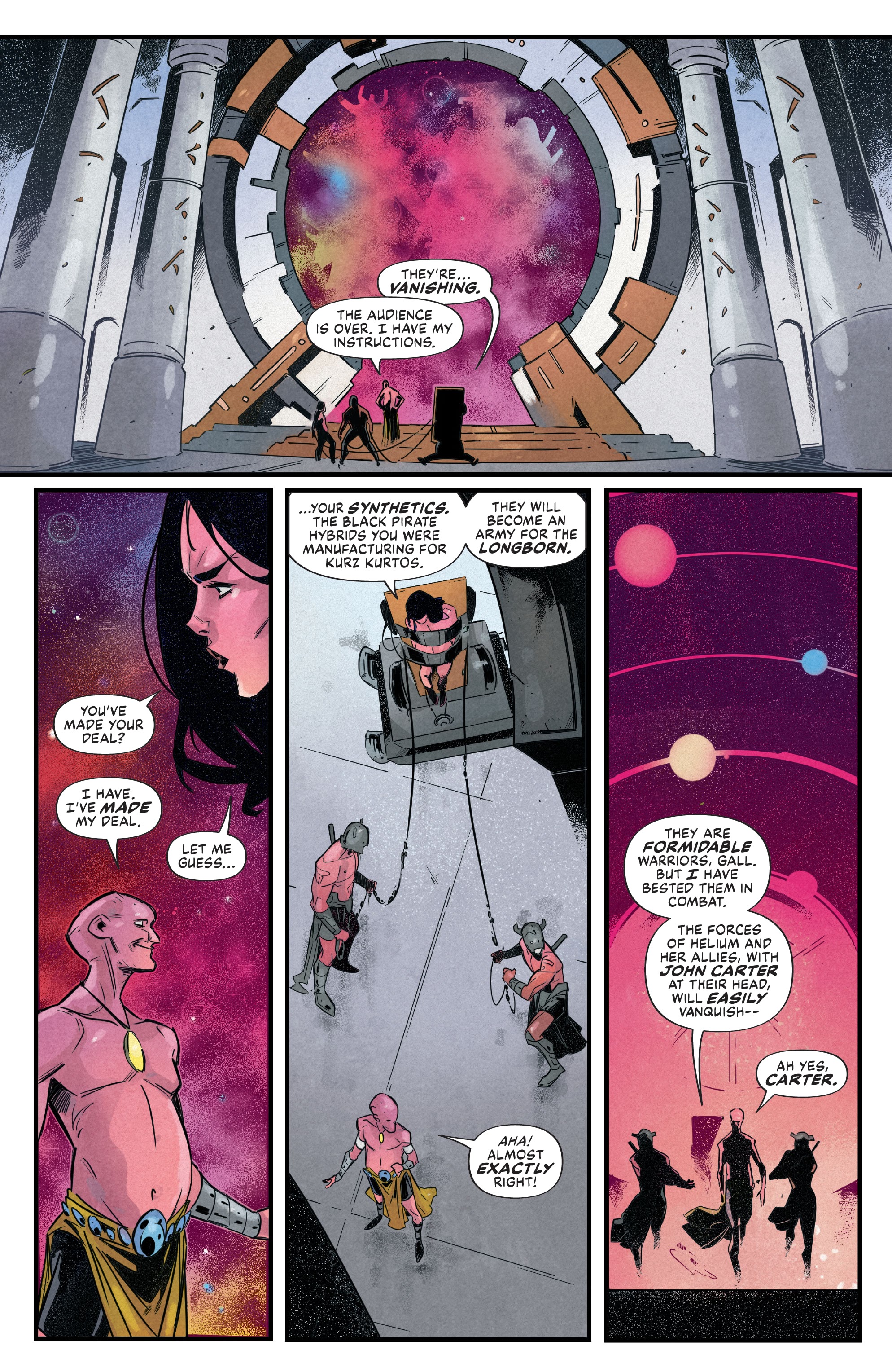 Read online Dejah Thoris vs. John Carter of Mars comic -  Issue #3 - 22