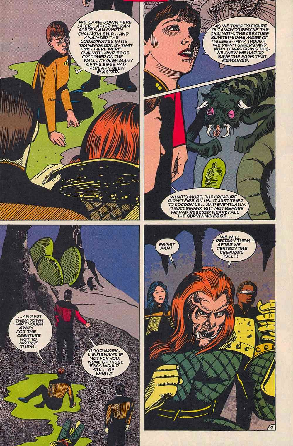 Read online Star Trek: The Next Generation (1989) comic -  Issue #61 - 9