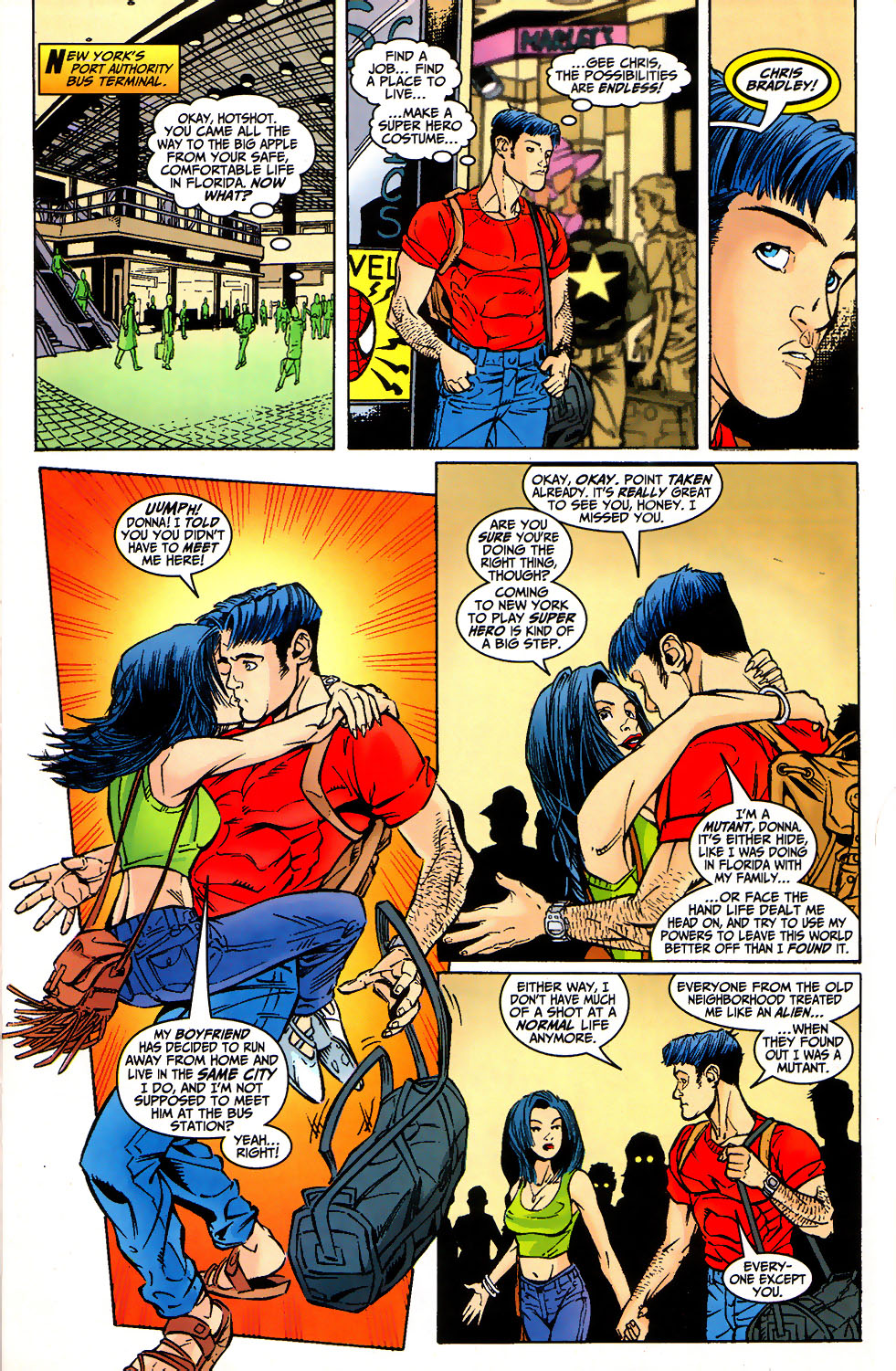 Read online New Warriors (1999) comic -  Issue #1 - 11