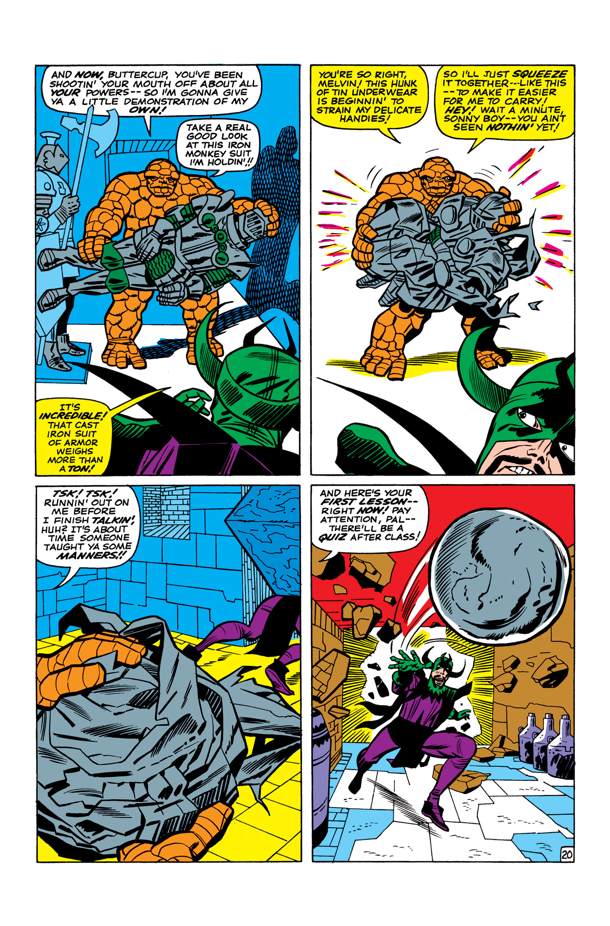 Read online Marvel Masterworks: The Fantastic Four comic -  Issue # TPB 3 (Part 3) - 34