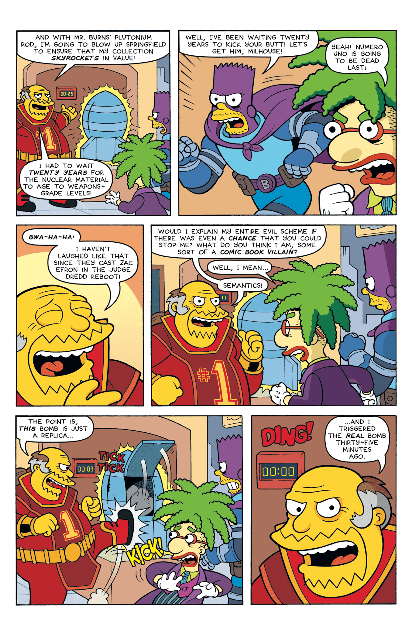 Read online Simpsons One-Shot Wonders: Bartman Spectacularly Super Secret Saga comic -  Issue #3 - 7