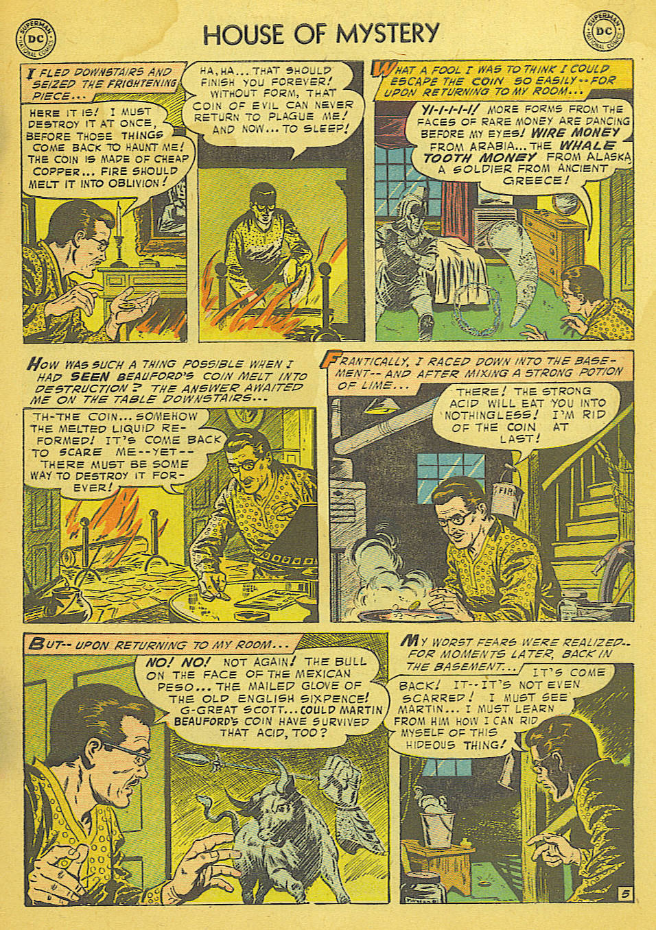 Read online House of Mystery (1951) comic -  Issue #40 - 7