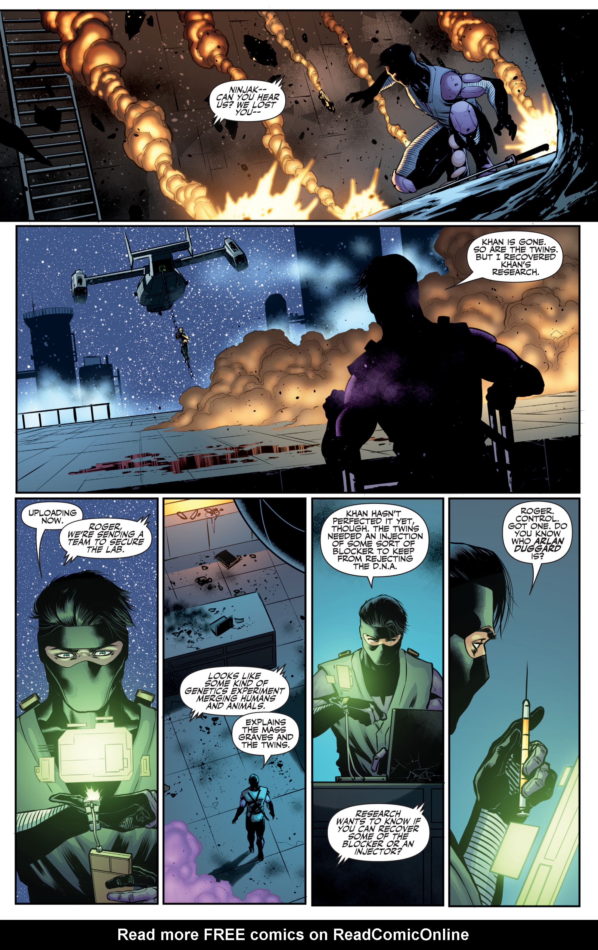 Read online Ninjak (2015) comic -  Issue #27 - 23