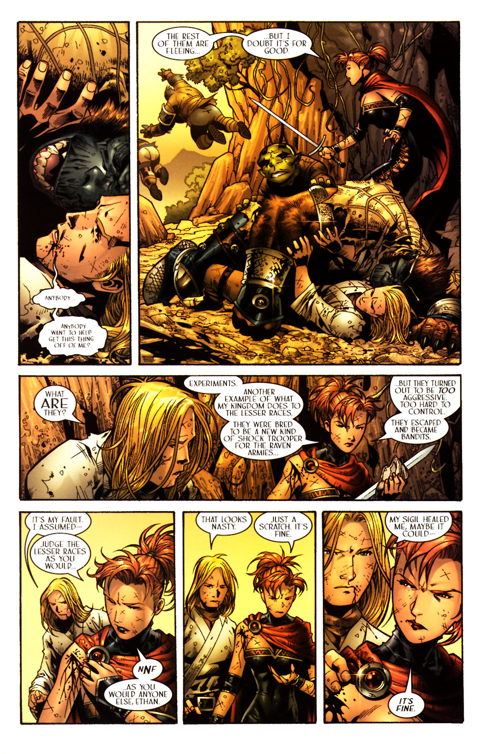 Read online Scion comic -  Issue #15 - 19