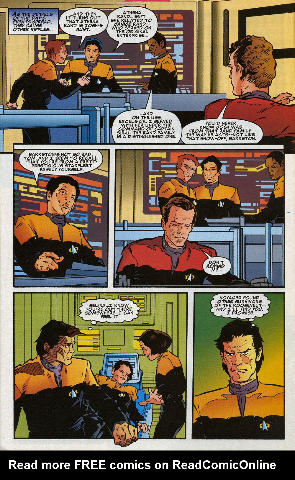 Read online Star Trek: Voyager comic -  Issue #10 - 12