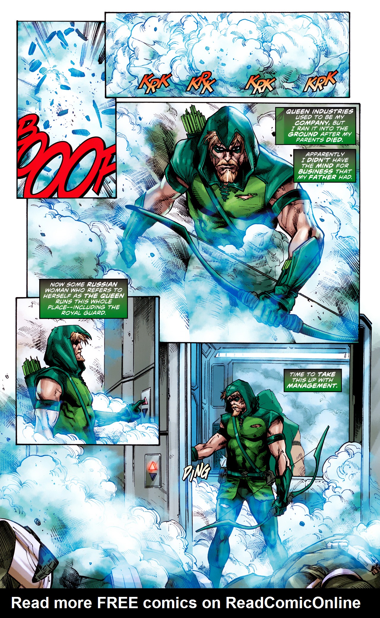 Read online Green Arrow [II] comic -  Issue #6 - 7