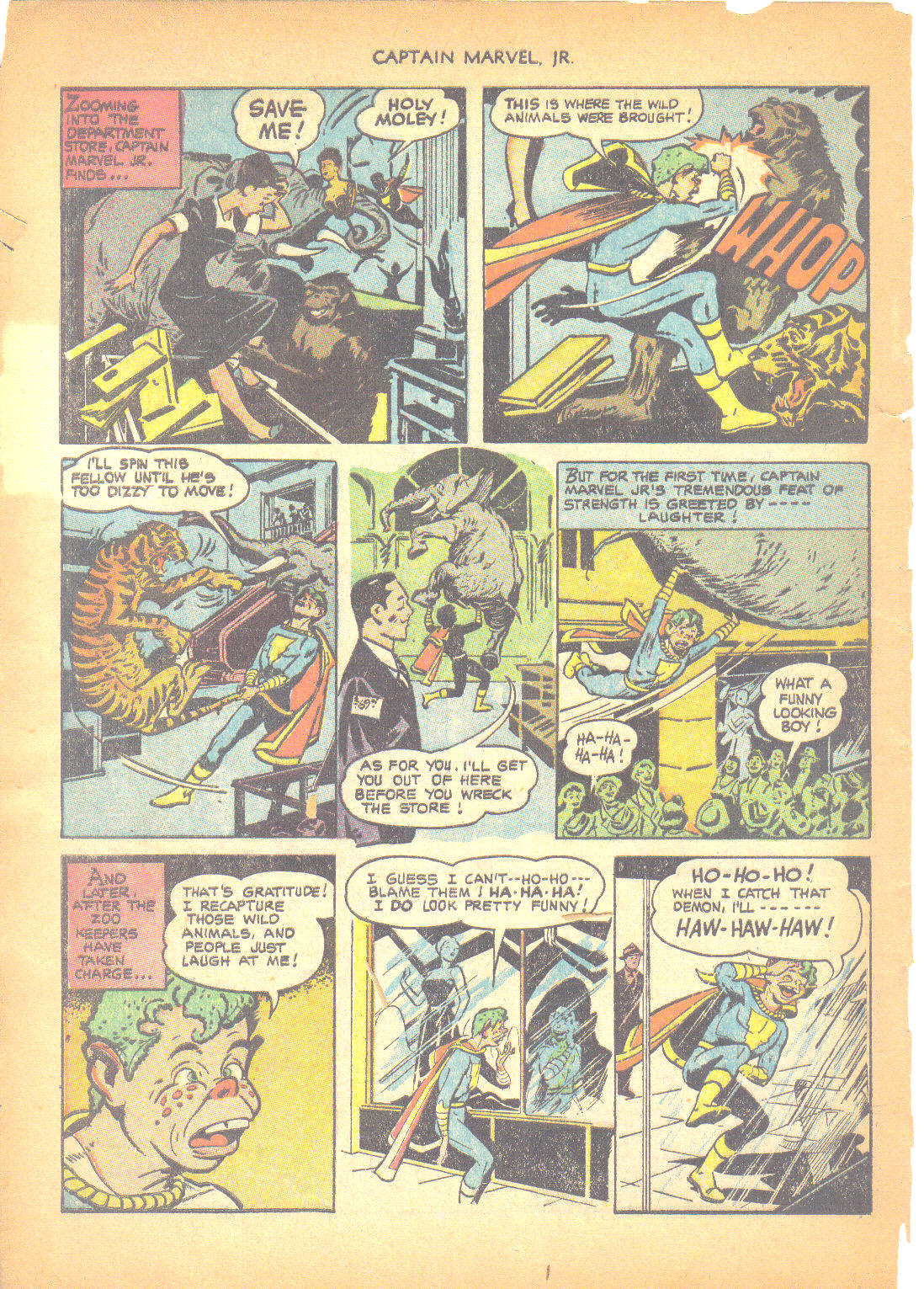 Read online Captain Marvel, Jr. comic -  Issue #117 - 32