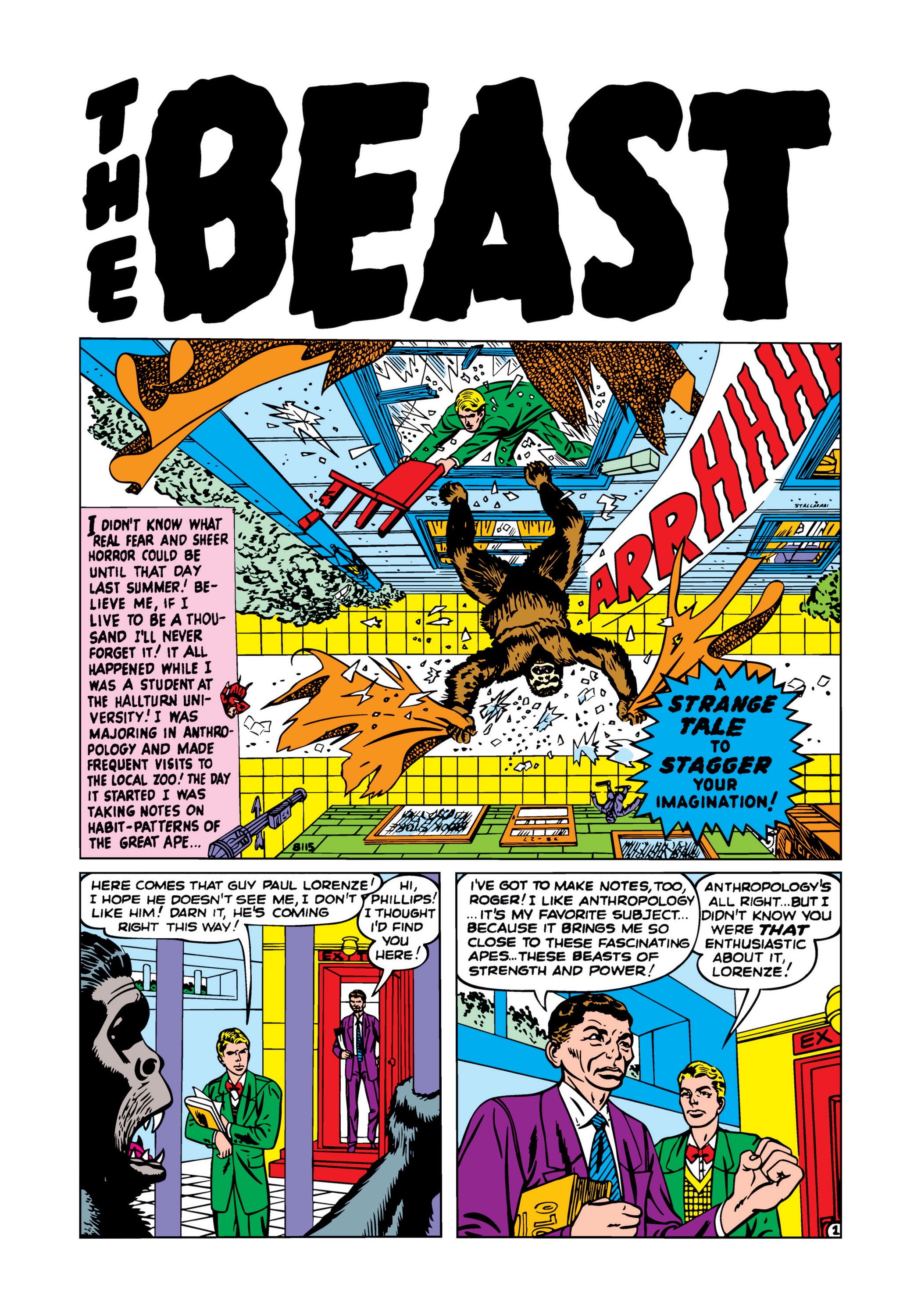 Read online Marvel Masterworks: Atlas Era Strange Tales comic -  Issue # TPB 1 (Part 1) - 20