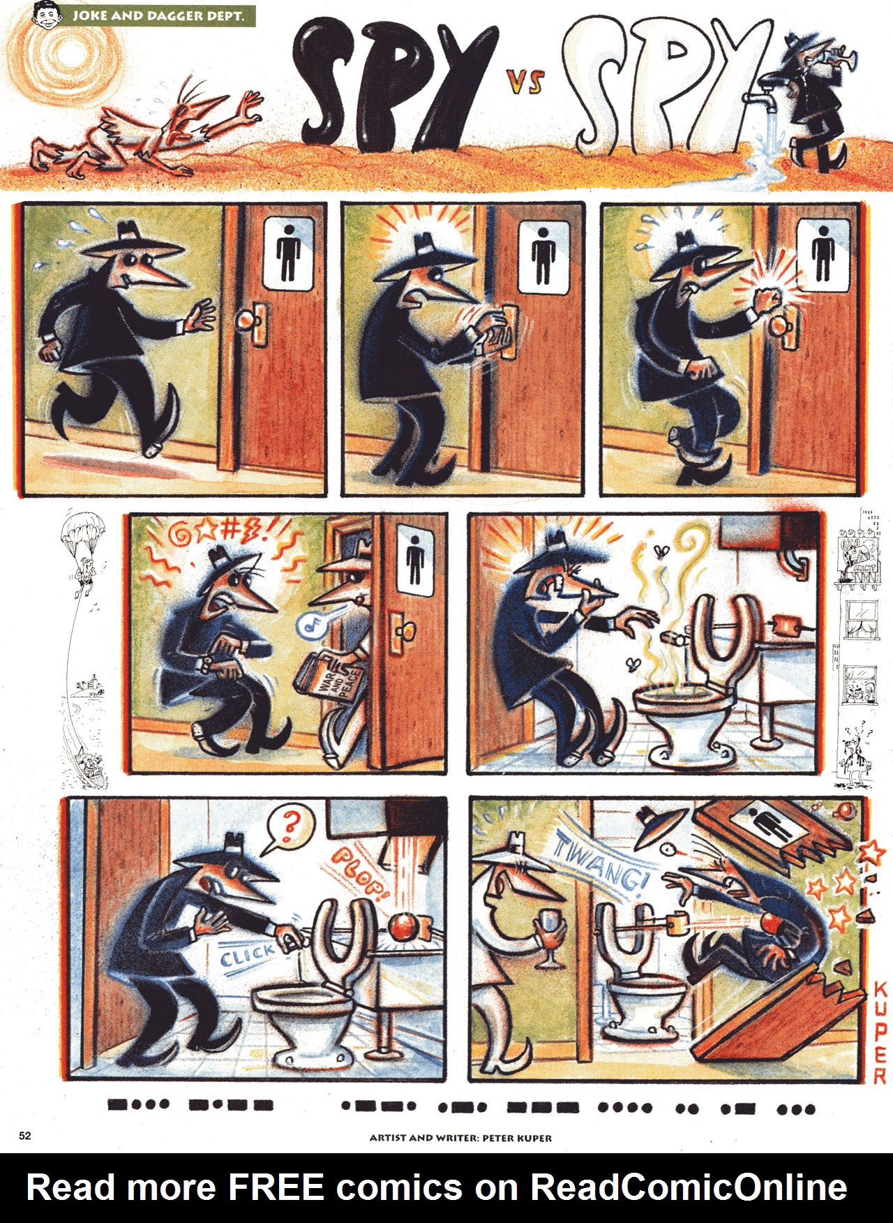 Read online Spy vs. Spy: The Complete Casebook comic -  Issue # TPB - 450