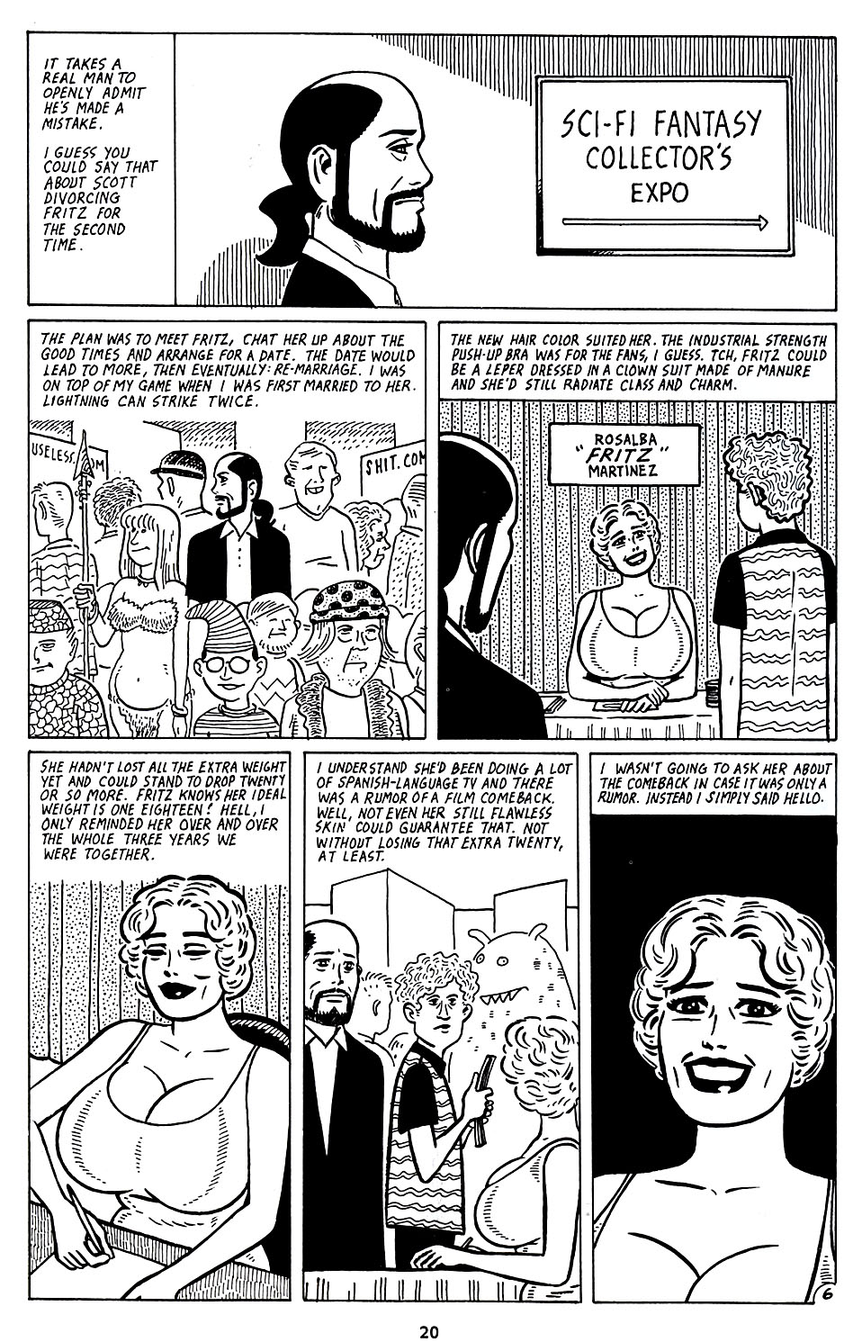 Read online Love and Rockets (2001) comic -  Issue #18 - 22