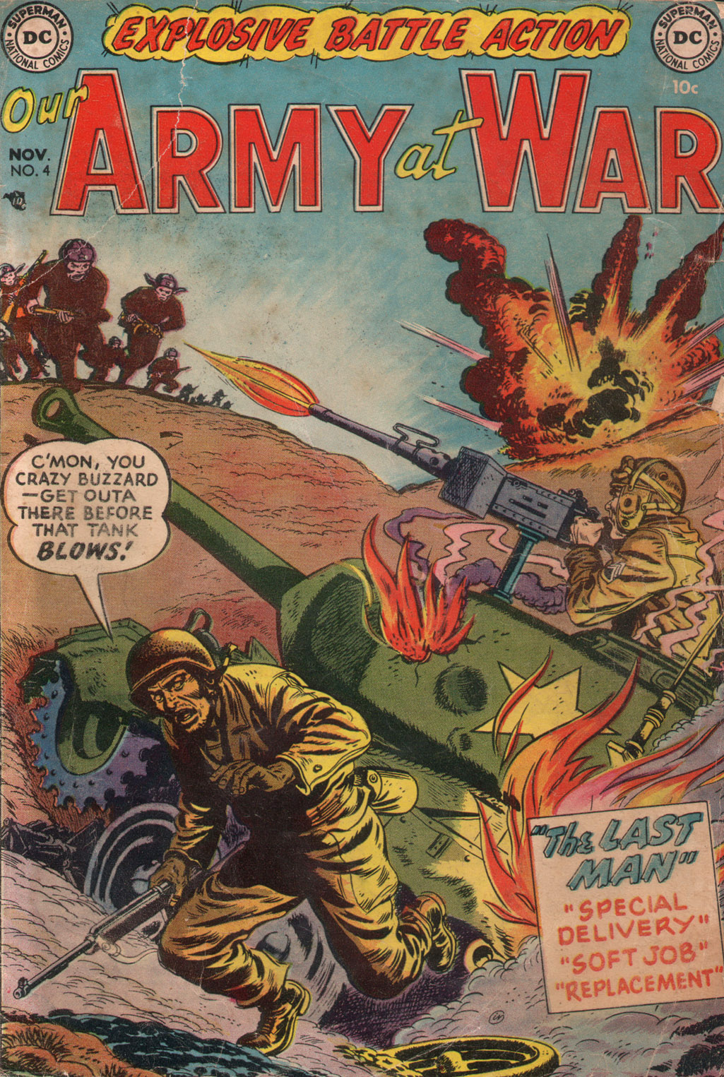 Read online Our Army at War (1952) comic -  Issue #4 - 1