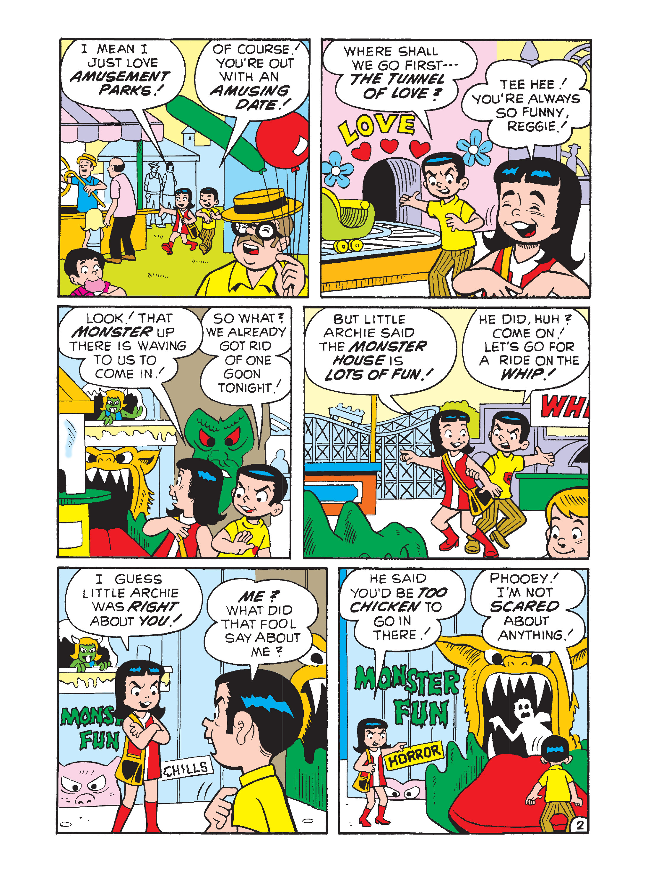Read online Archie's Funhouse Double Digest comic -  Issue #6 - 287