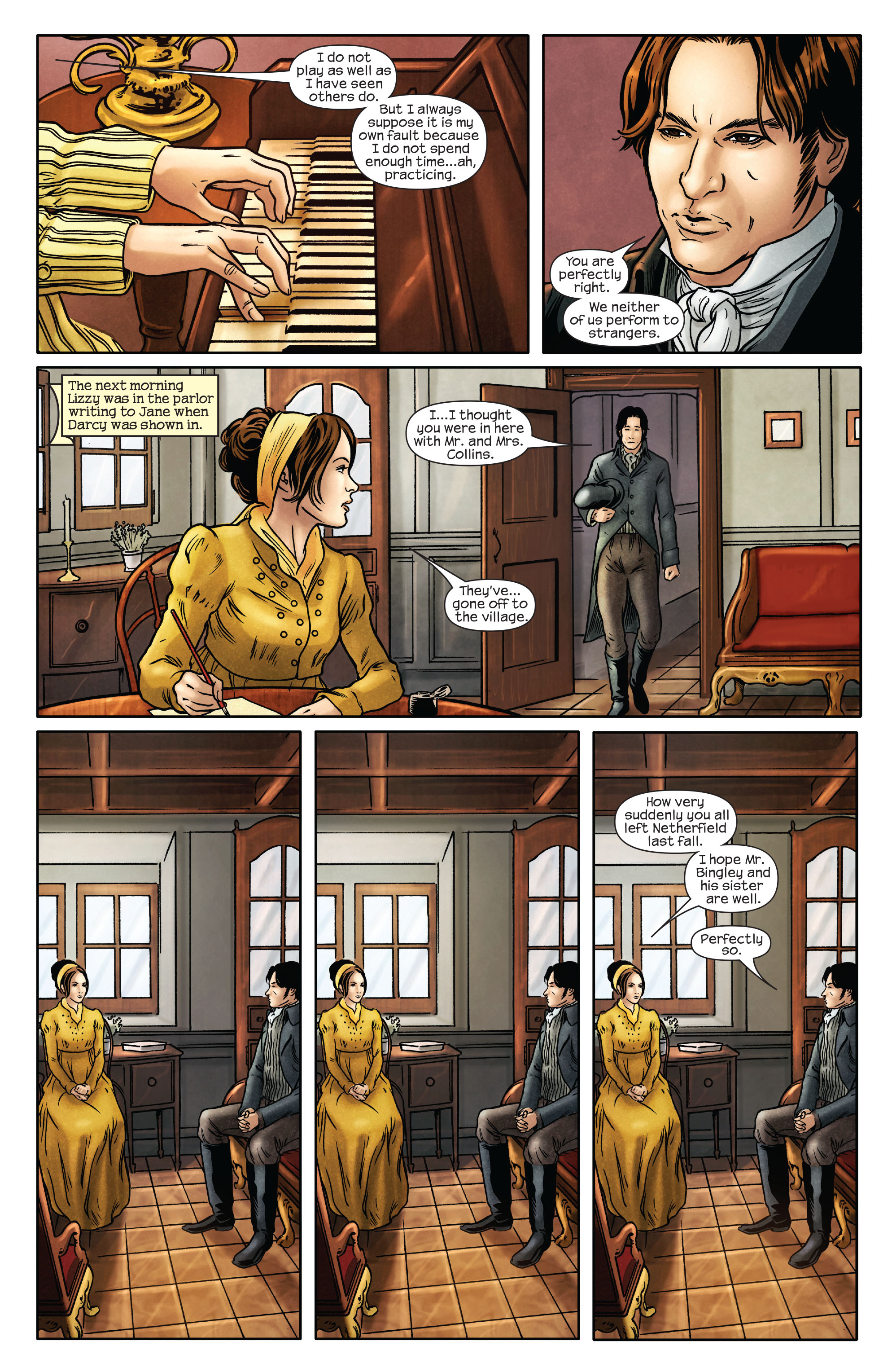 Read online Pride & Prejudice (2009) comic -  Issue #3 - 19