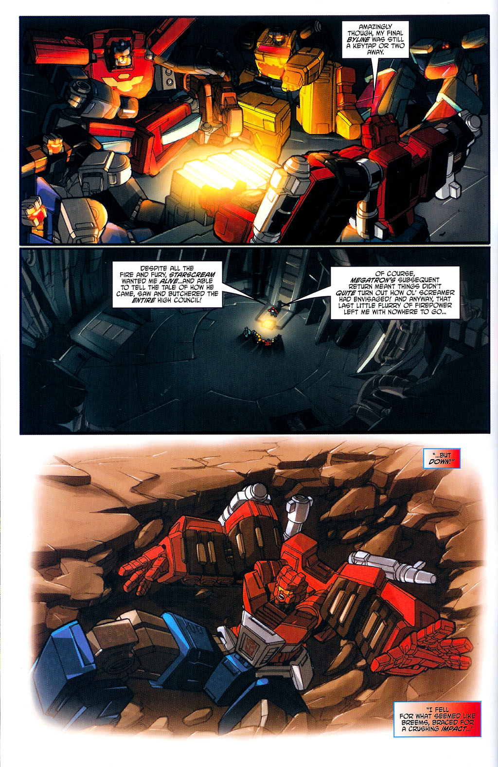 Read online Transformers War Within: "The Age of Wrath" comic -  Issue #3 - 3