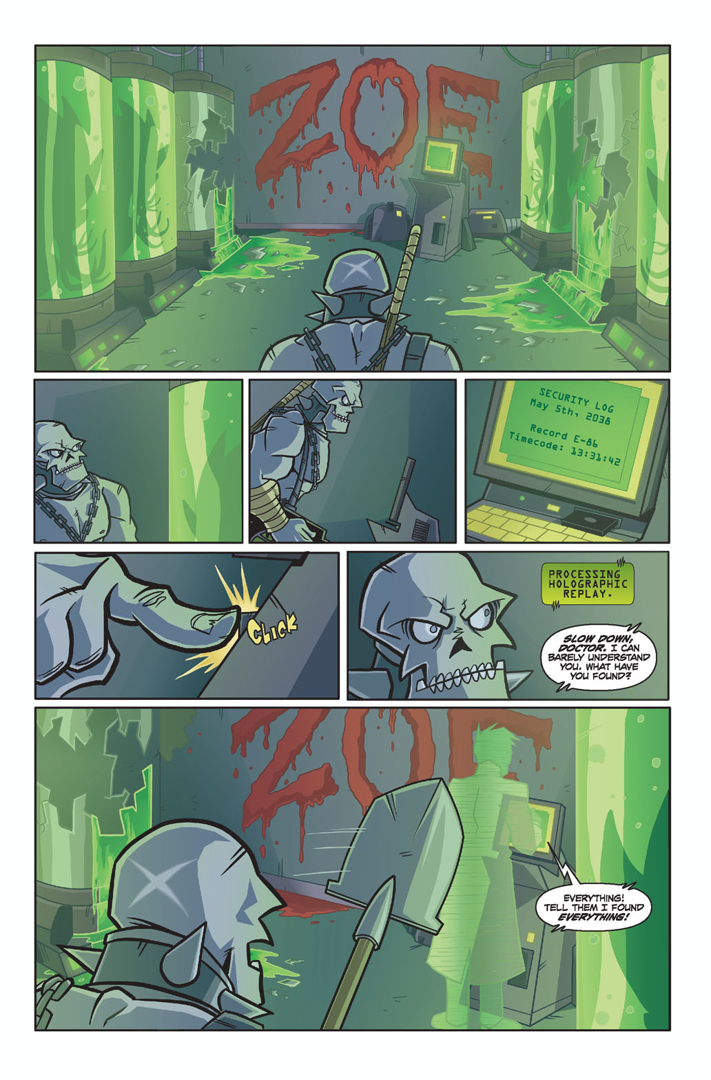 Read online Xombie Reanimated comic -  Issue #4 - 18