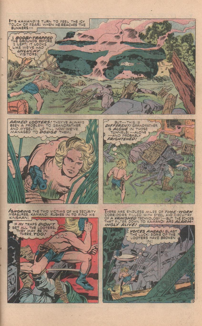 Read online Kamandi, The Last Boy On Earth comic -  Issue #32 - 34