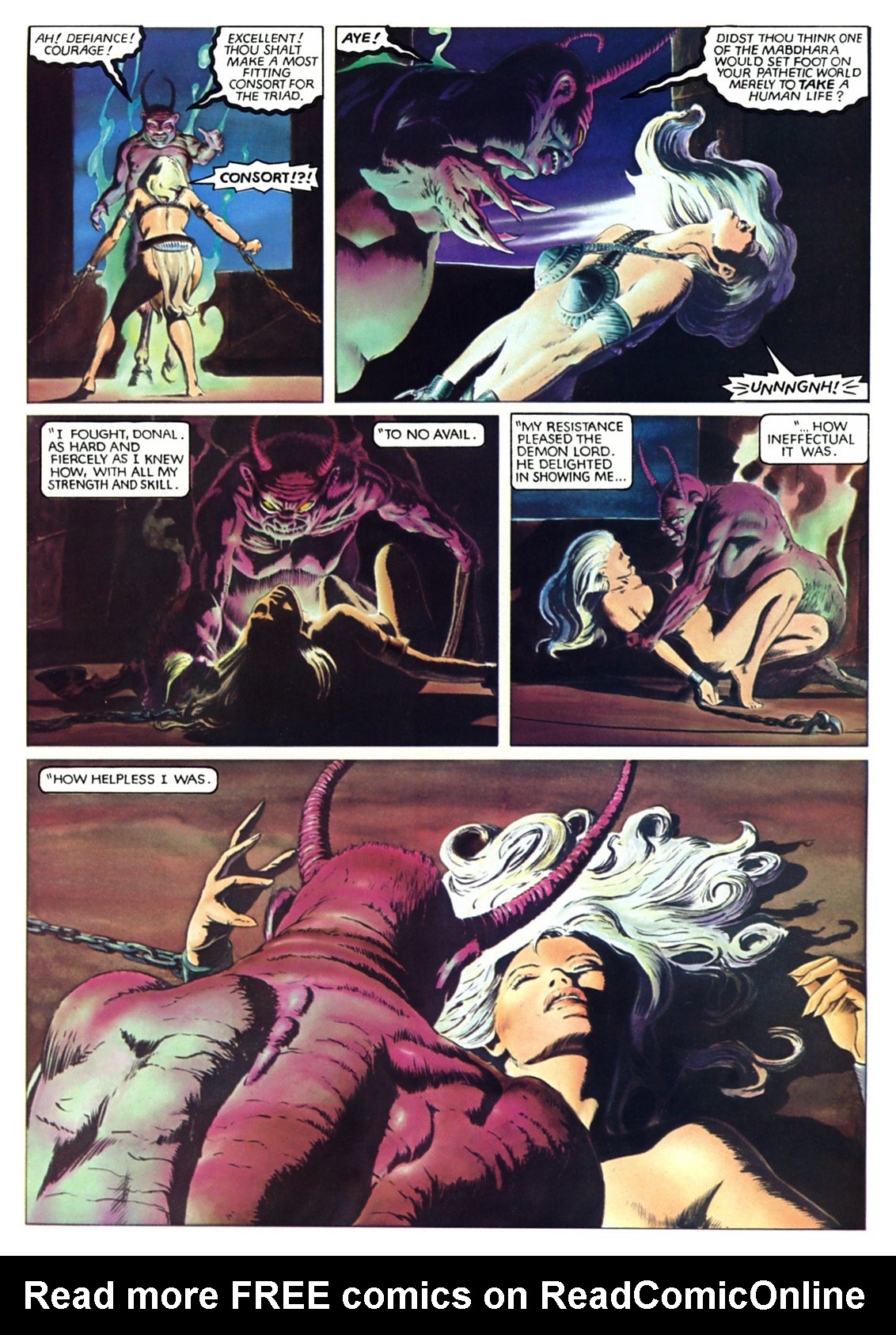 Read online Marvel Graphic Novel comic -  Issue #21 - Marada the She-Wolf - 25