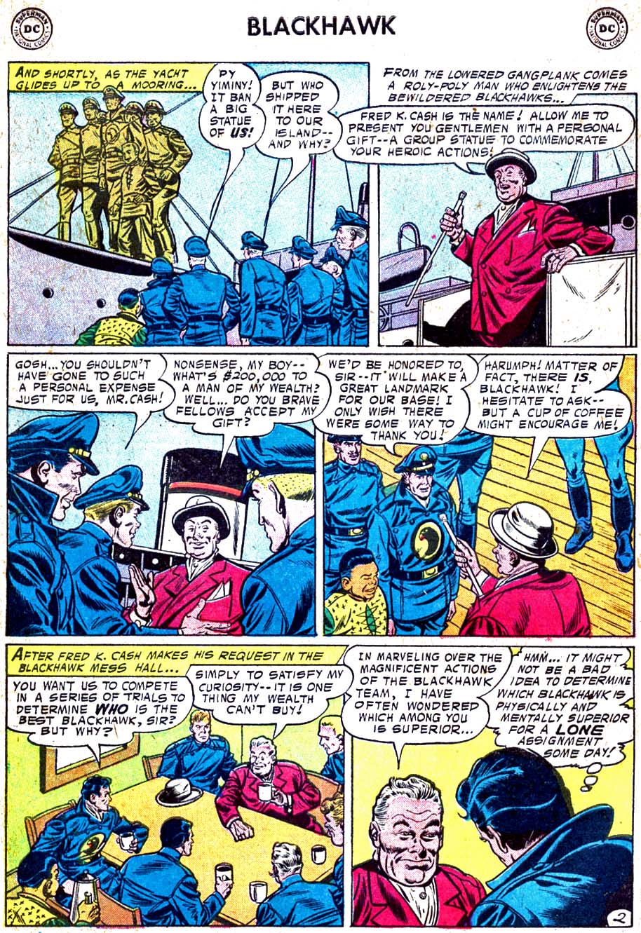 Read online Blackhawk (1957) comic -  Issue #114 - 4