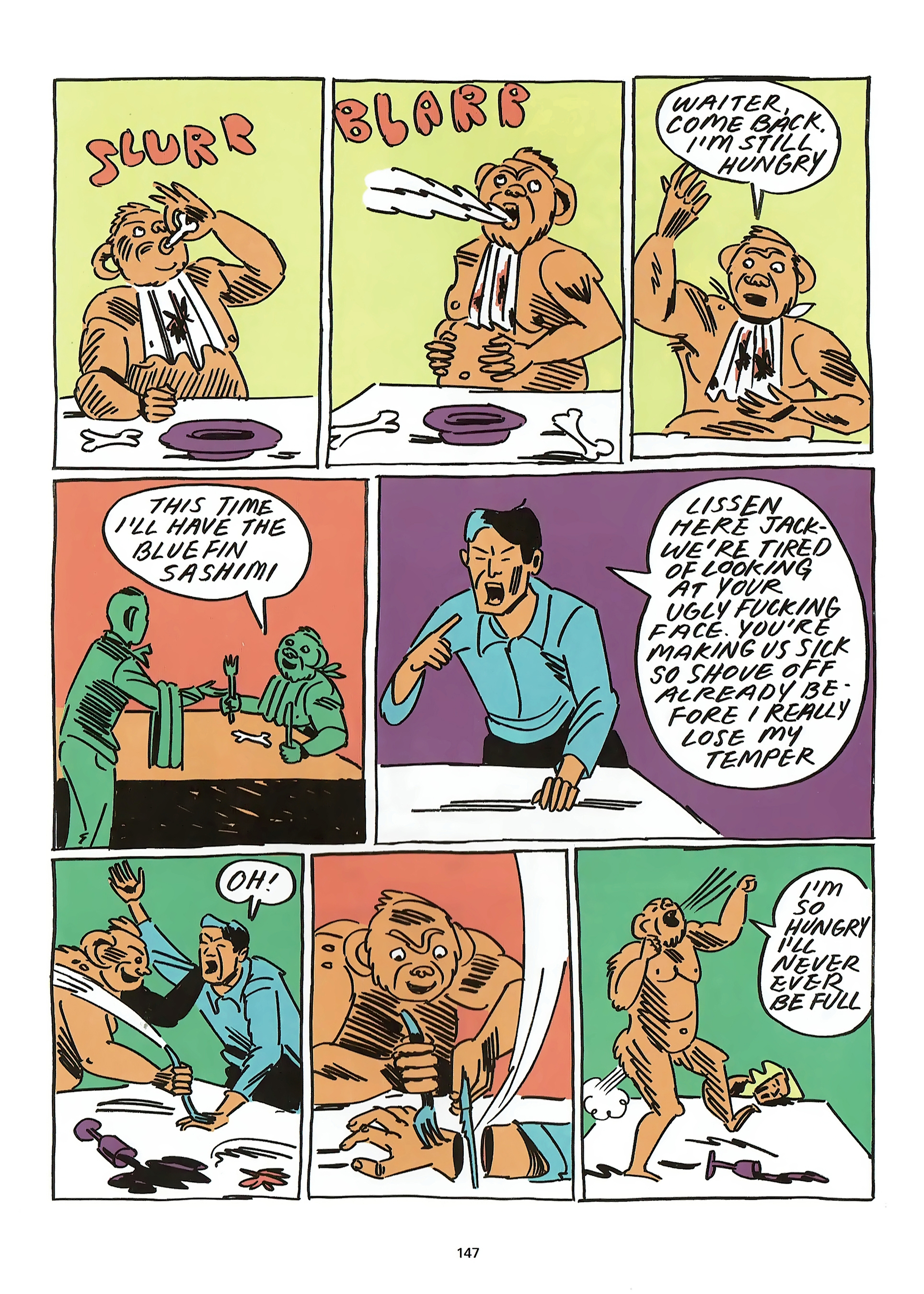 Read online Kramers Ergot comic -  Issue #8 - 140