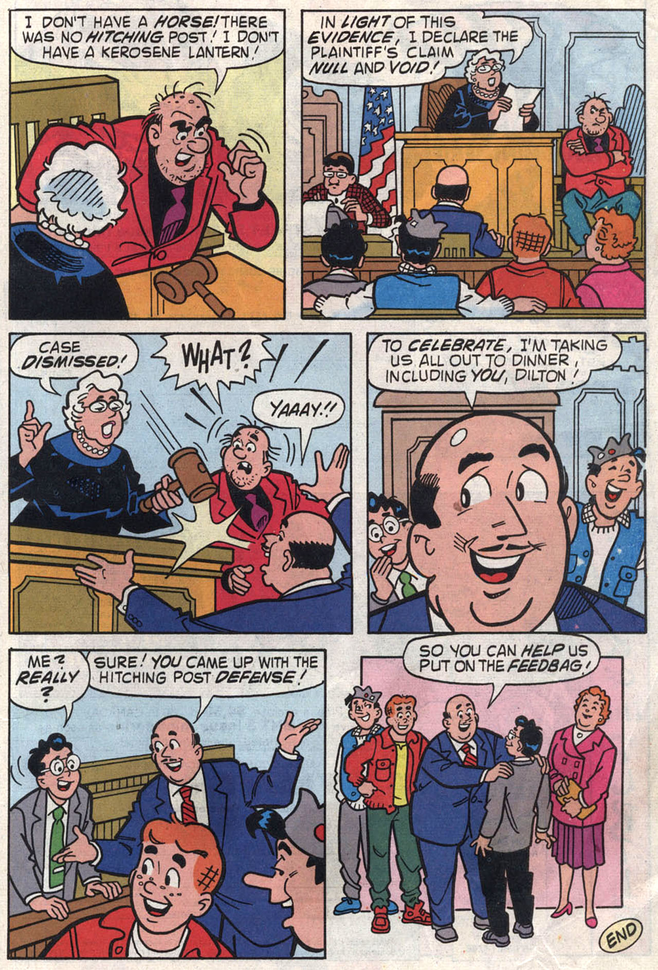Read online Archie (1960) comic -  Issue #446 - 33