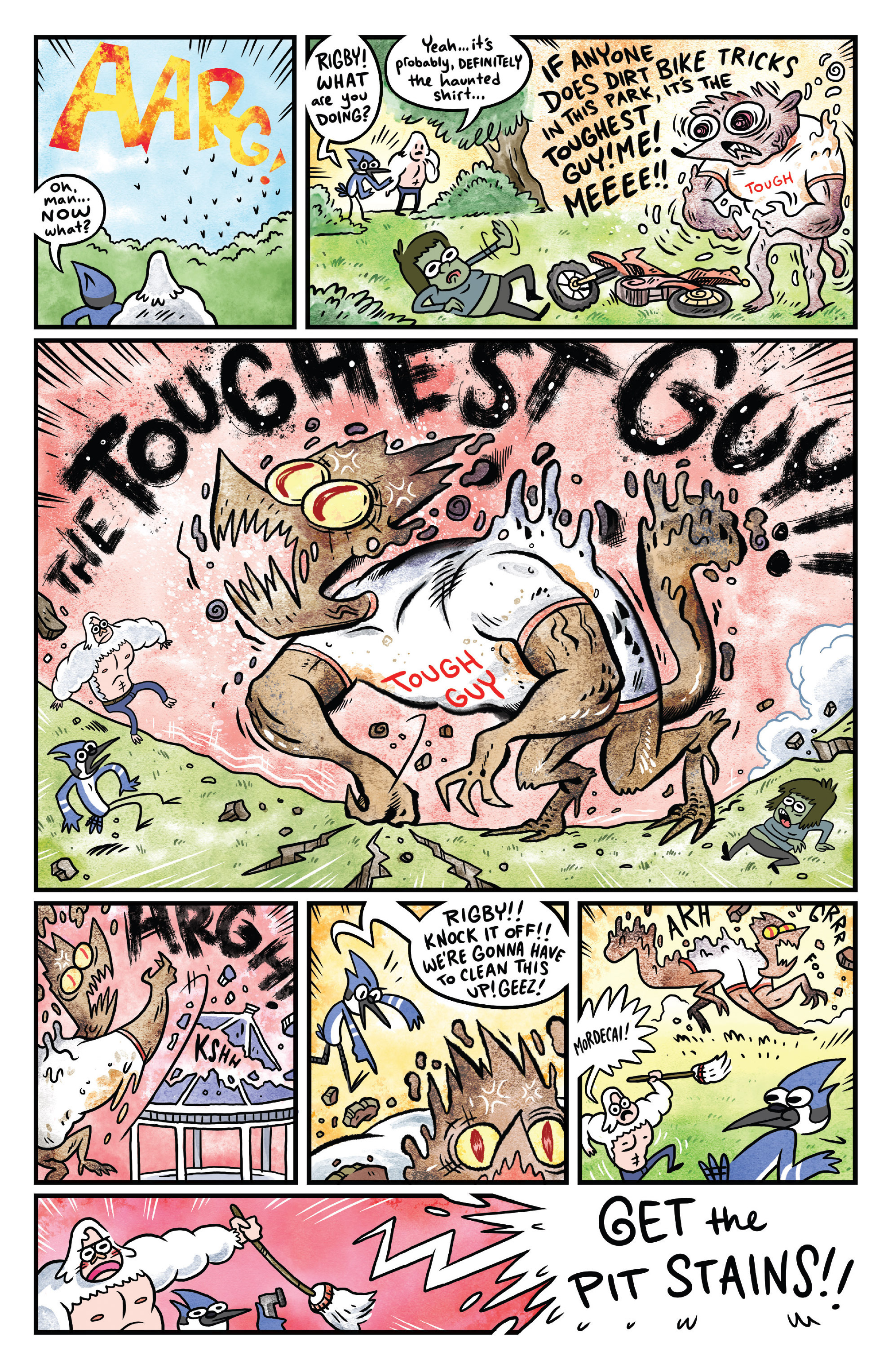 Read online Regular Show comic -  Issue #30 - 23