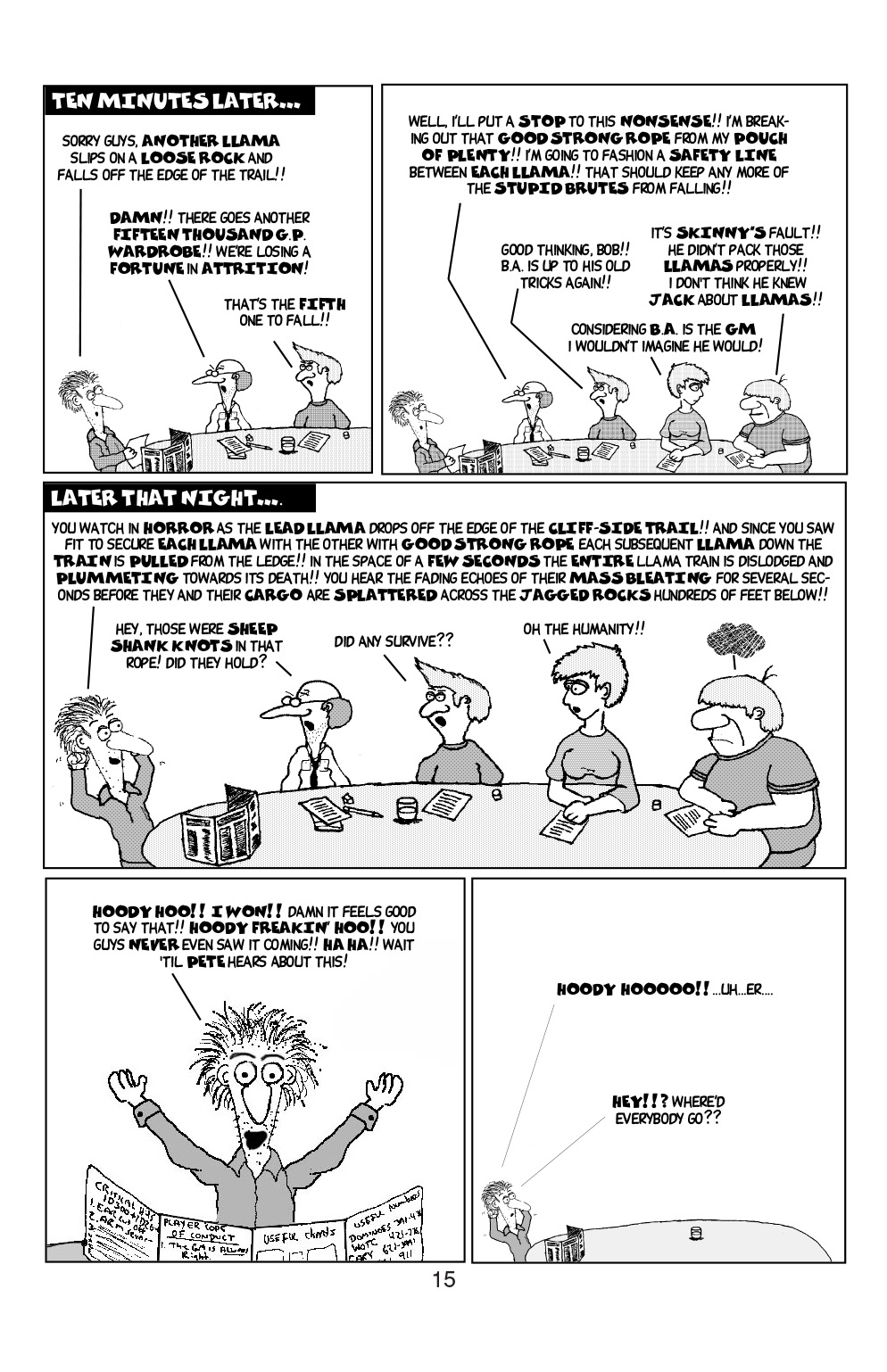 Read online Knights of the Dinner Table comic -  Issue #27 - 17