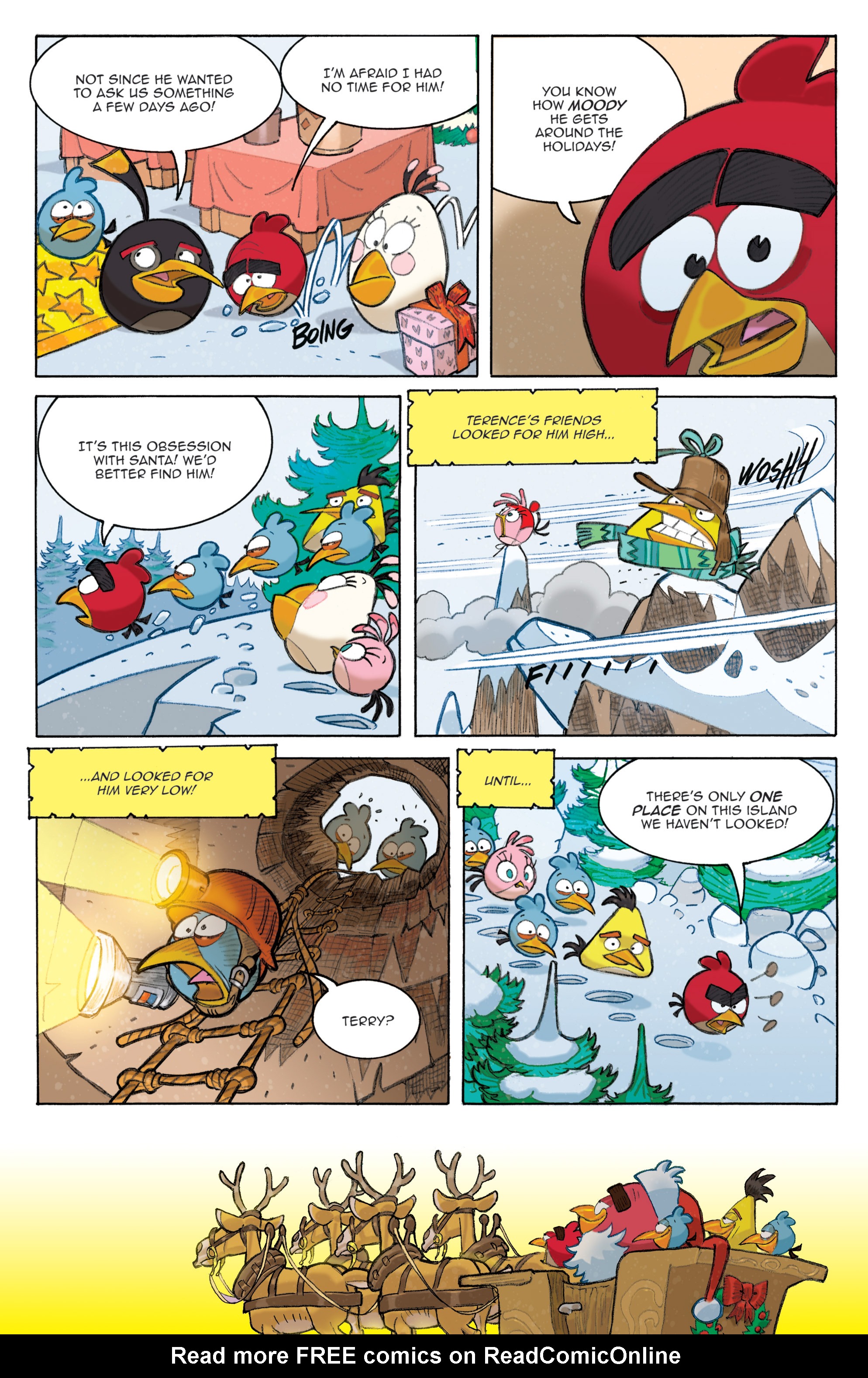Read online Angry Birds Comics (2014) comic -  Issue # _Holiday Special - 14