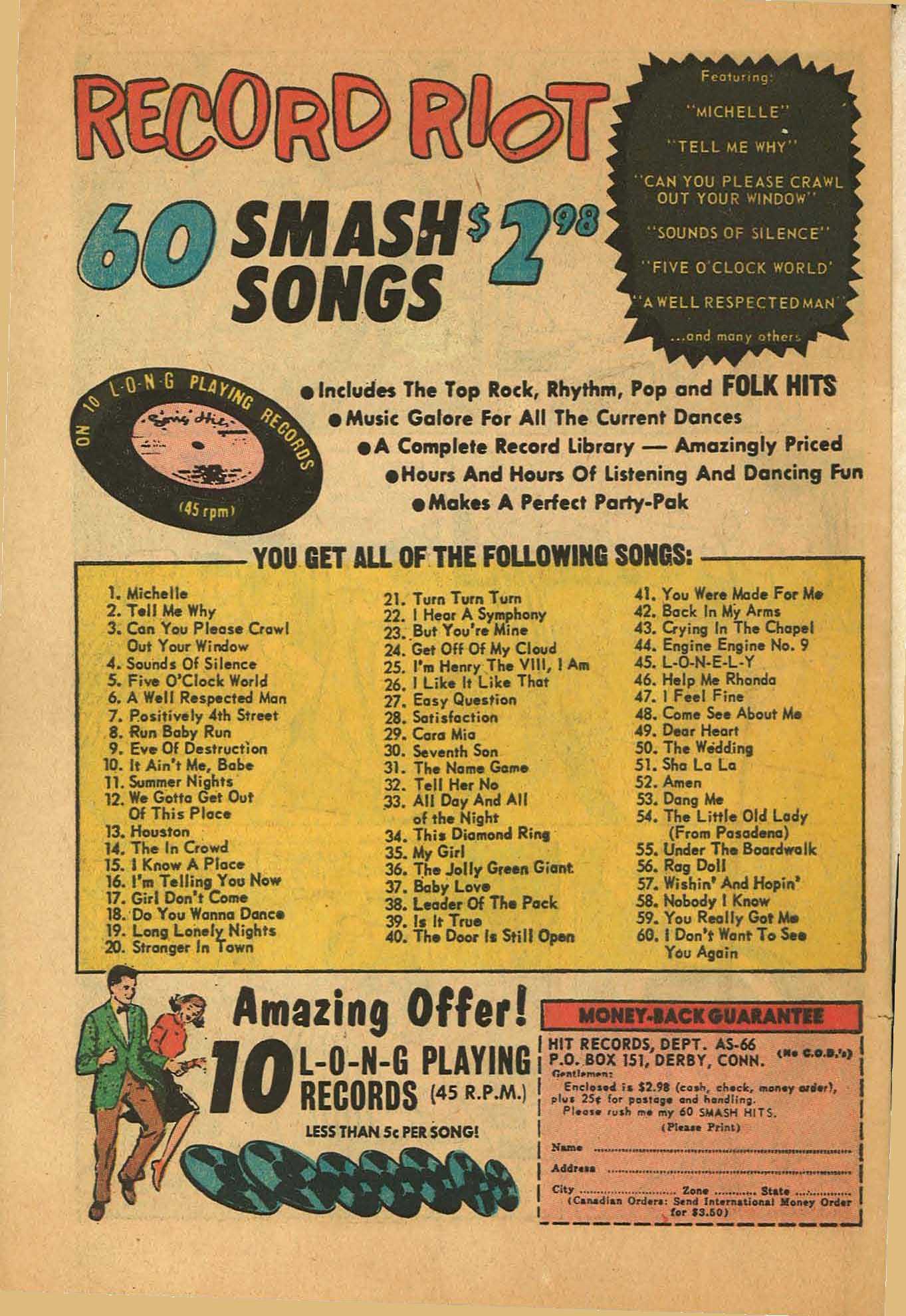 Read online Reggie and Me (1966) comic -  Issue #20 - 34
