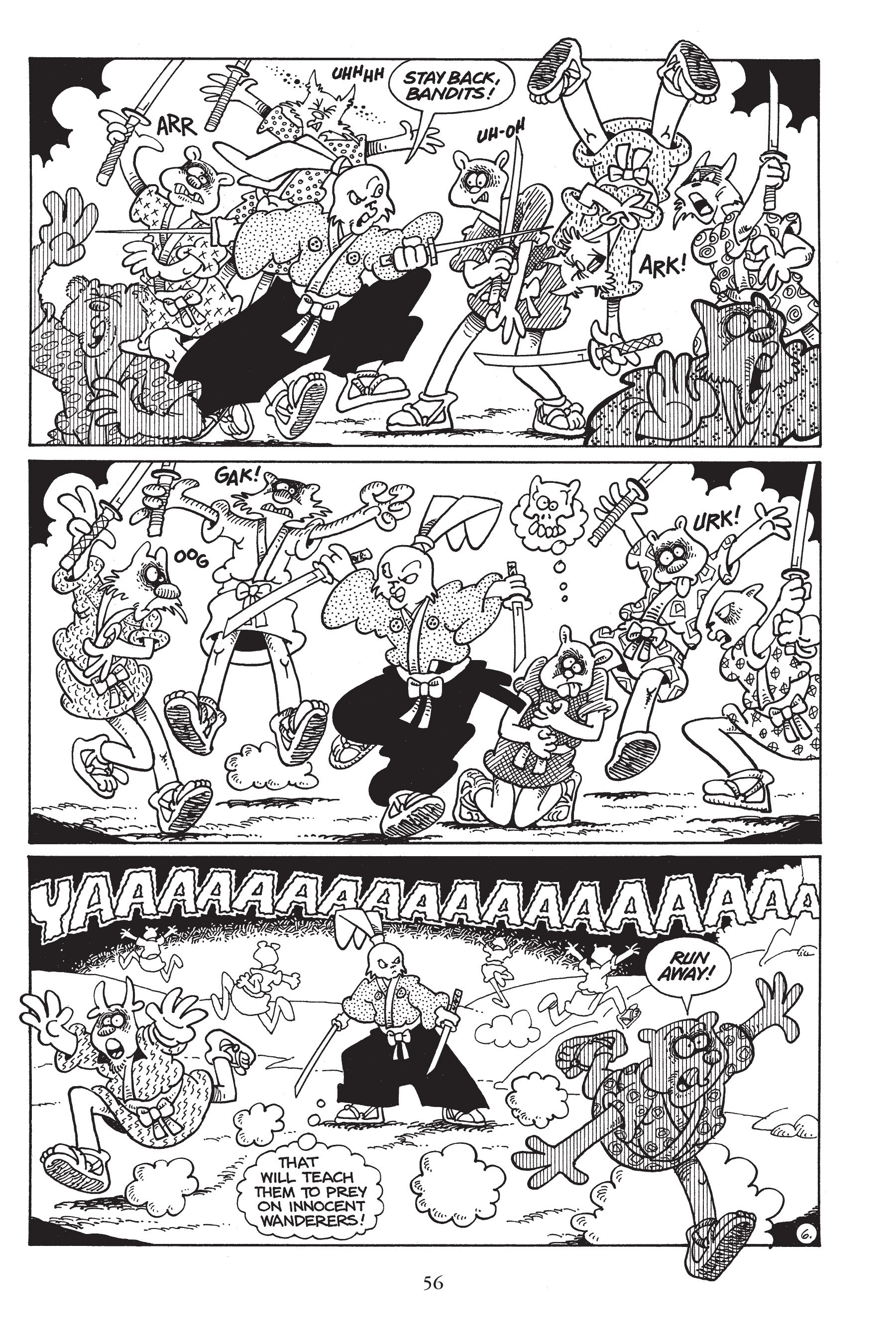 Read online Usagi Yojimbo (1987) comic -  Issue # _TPB 6 - 57